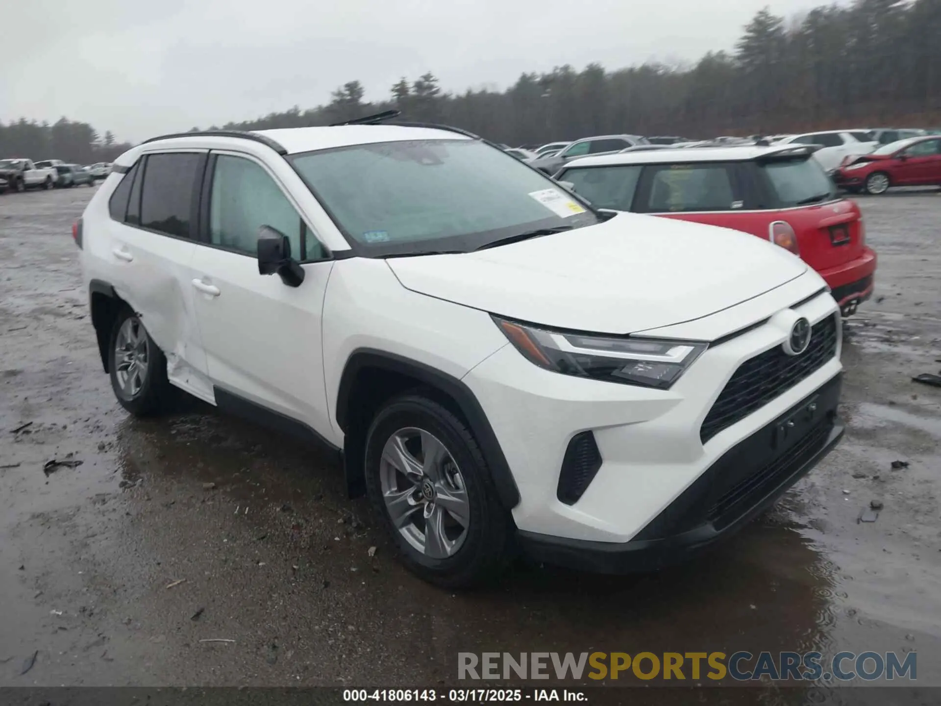 1 Photograph of a damaged car 4T3LWRFV8SU164968 TOYOTA RAV4 HYBRID 2025