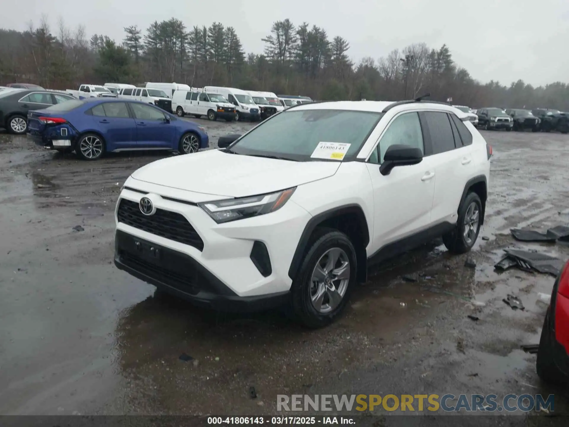 2 Photograph of a damaged car 4T3LWRFV8SU164968 TOYOTA RAV4 HYBRID 2025