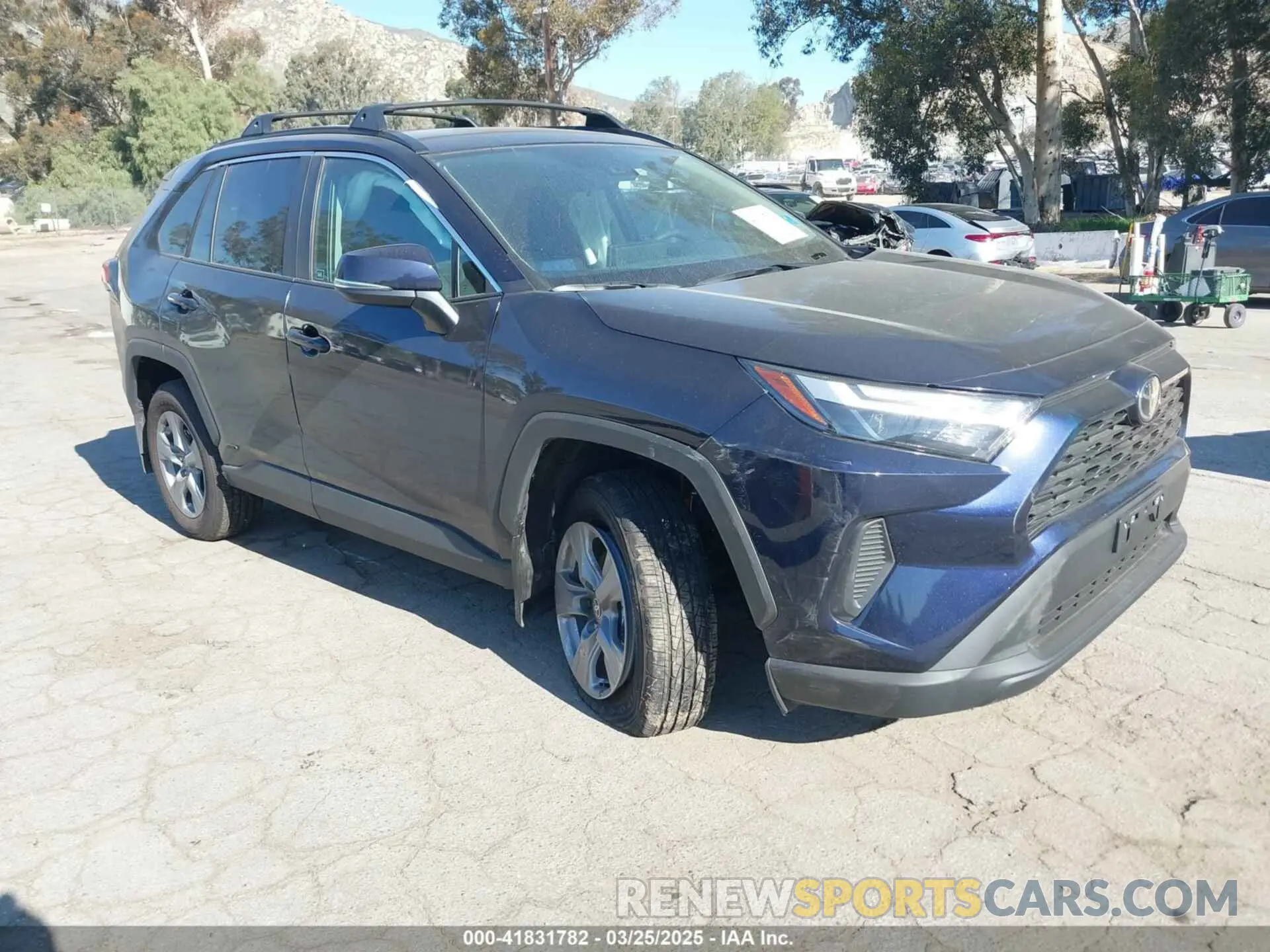1 Photograph of a damaged car 4T3RWRFV2SU174874 TOYOTA RAV4 HYBRID 2025