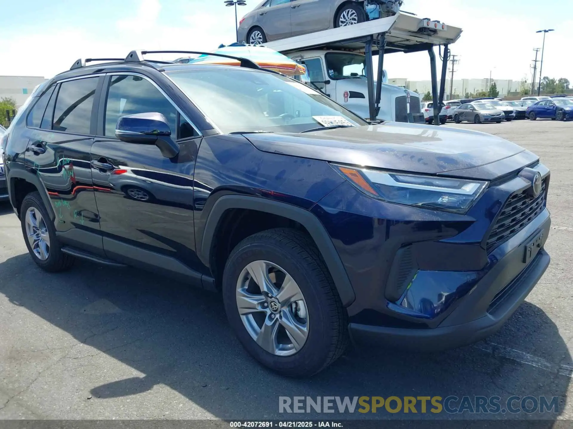 1 Photograph of a damaged car 4T3RWRFV5SU166896 TOYOTA RAV4 HYBRID 2025