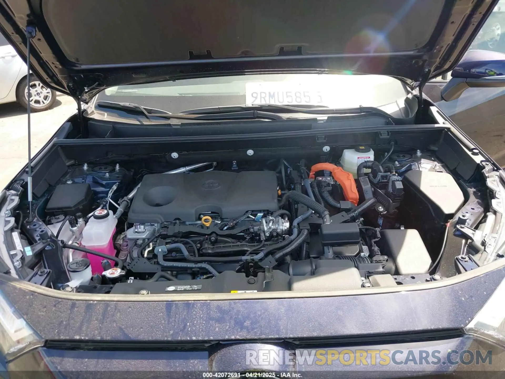 10 Photograph of a damaged car 4T3RWRFV5SU166896 TOYOTA RAV4 HYBRID 2025