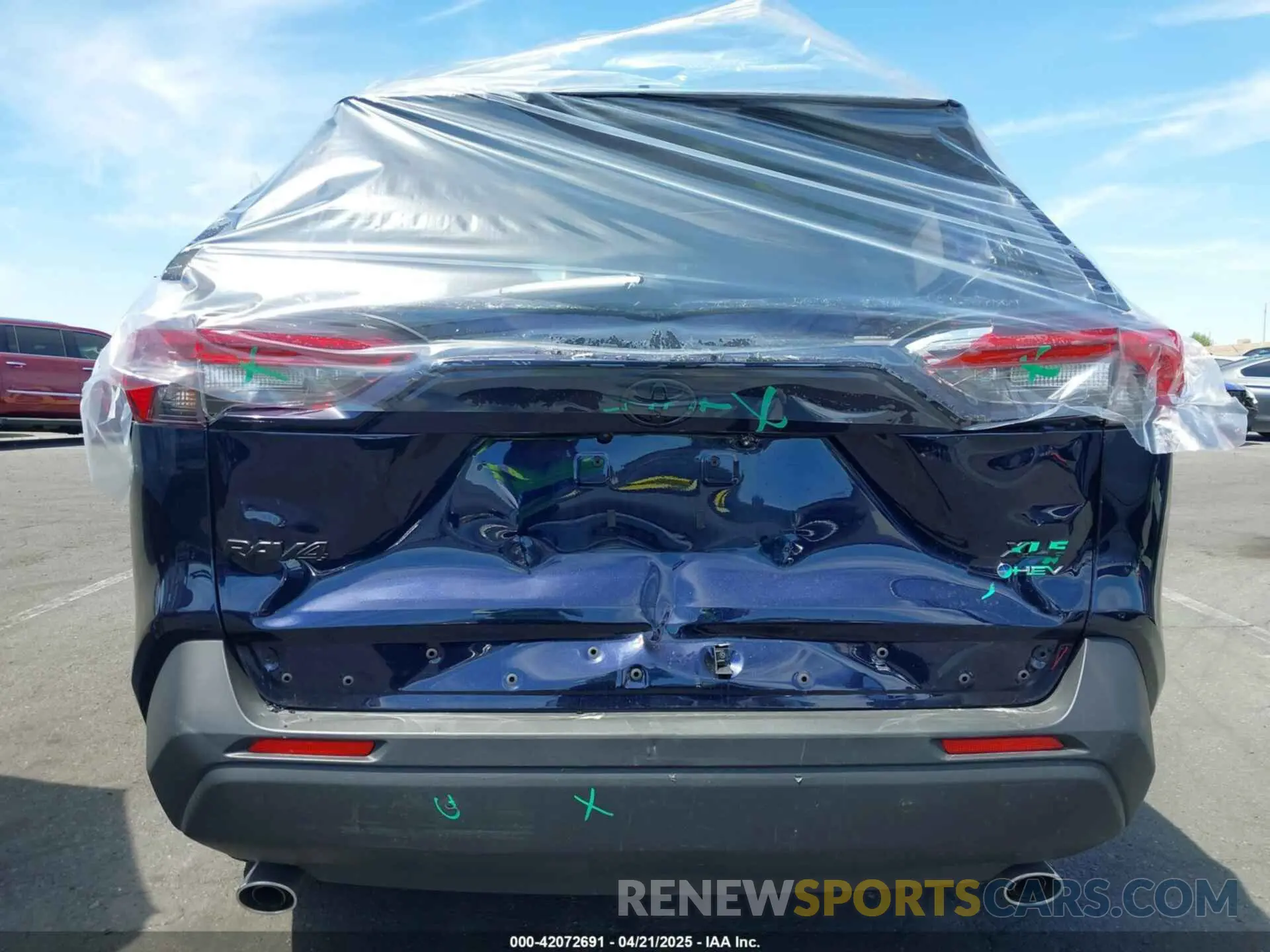 6 Photograph of a damaged car 4T3RWRFV5SU166896 TOYOTA RAV4 HYBRID 2025