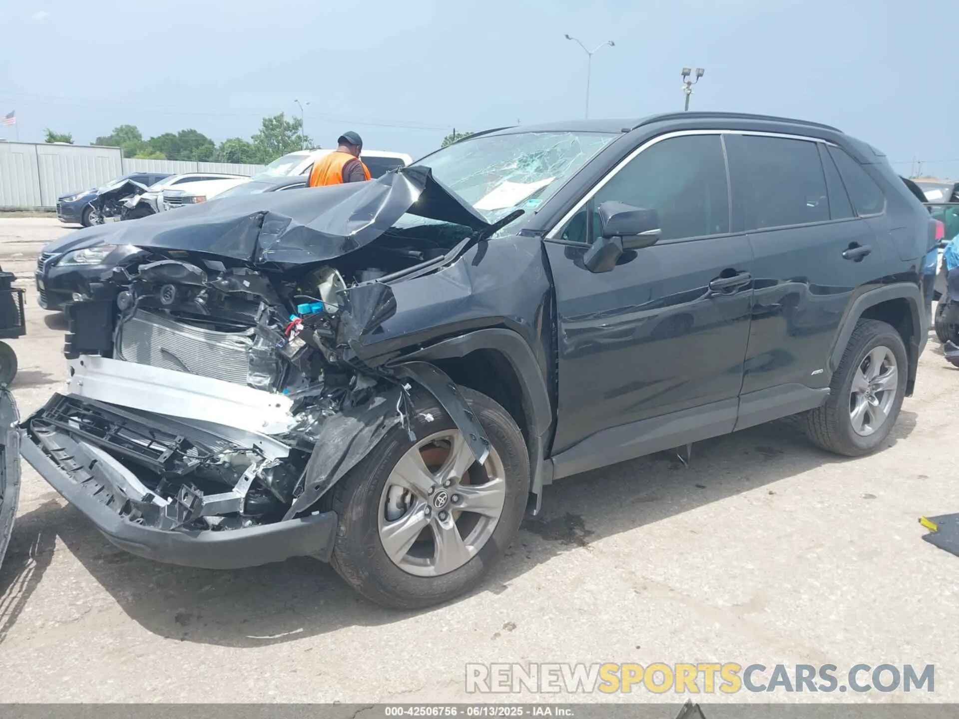 2 Photograph of a damaged car 4T3RWRFV5SU177851 TOYOTA RAV4 HYBRID 2025