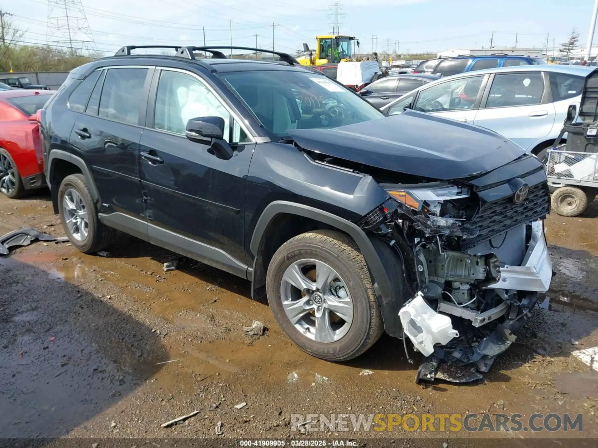 1 Photograph of a damaged car 4T3RWRFV7SU175146 TOYOTA RAV4 HYBRID 2025