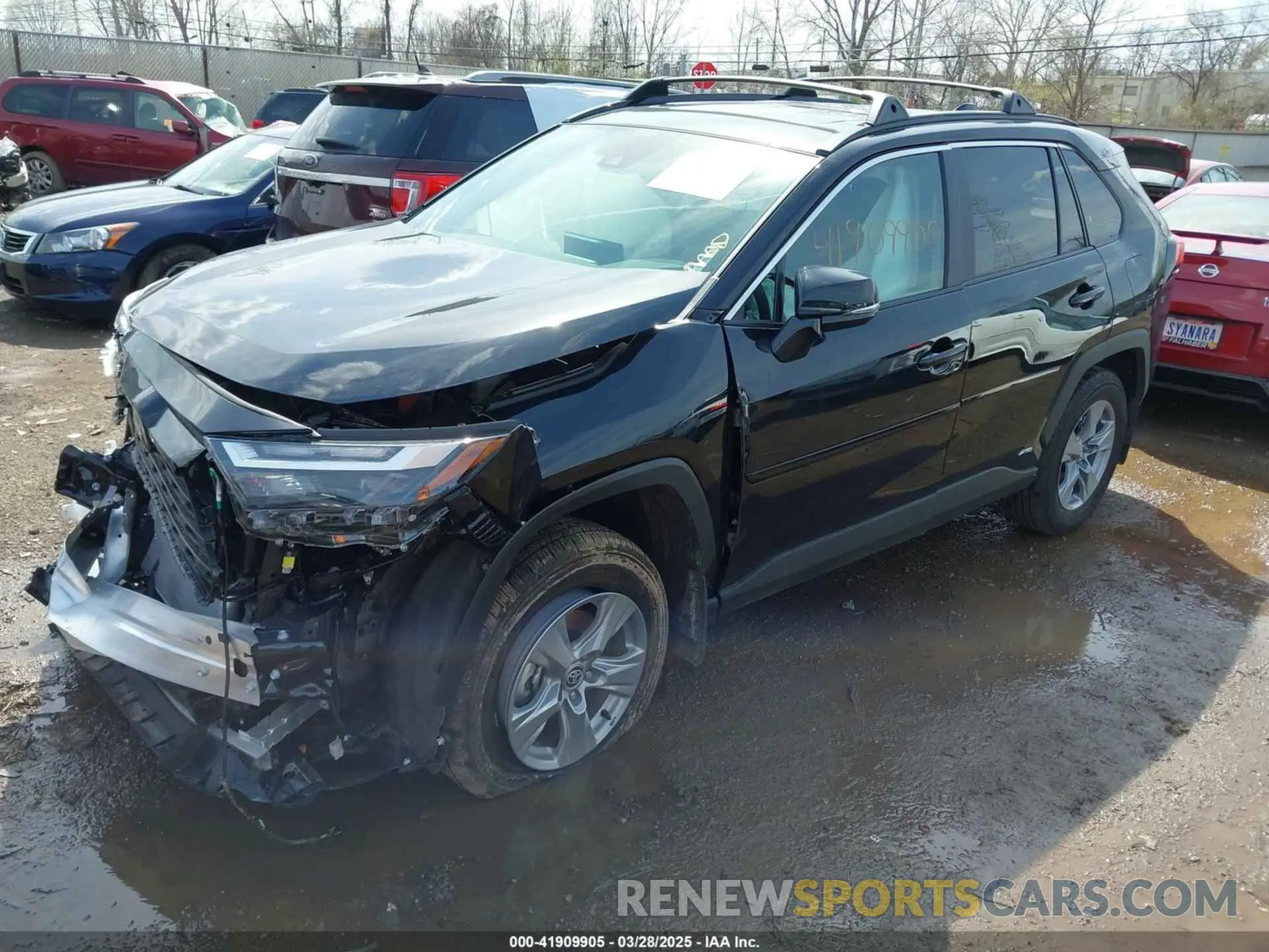 2 Photograph of a damaged car 4T3RWRFV7SU175146 TOYOTA RAV4 HYBRID 2025