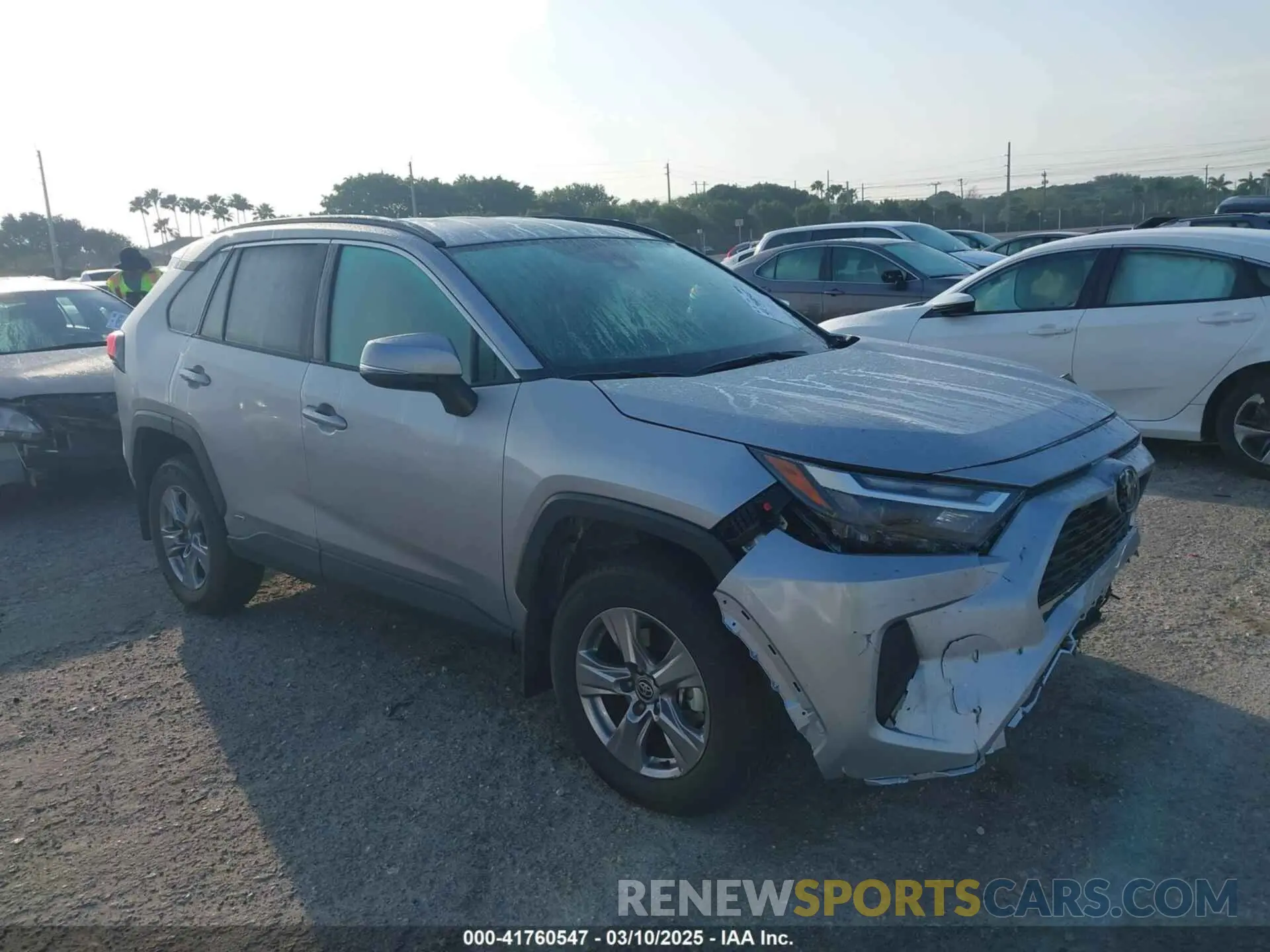 1 Photograph of a damaged car 4T3RWRFV9SU167226 TOYOTA RAV4 HYBRID 2025