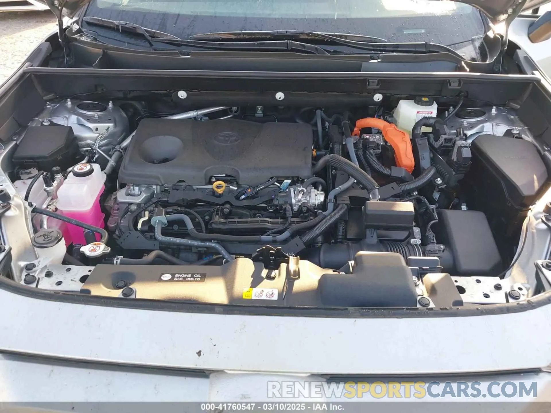 10 Photograph of a damaged car 4T3RWRFV9SU167226 TOYOTA RAV4 HYBRID 2025