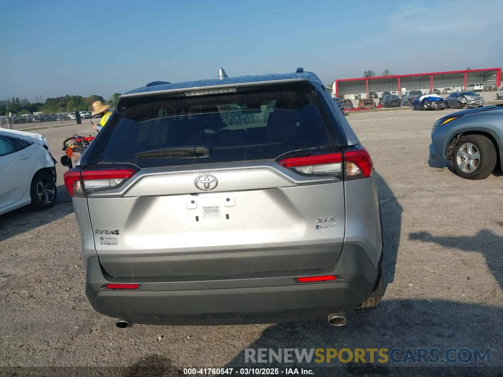 16 Photograph of a damaged car 4T3RWRFV9SU167226 TOYOTA RAV4 HYBRID 2025