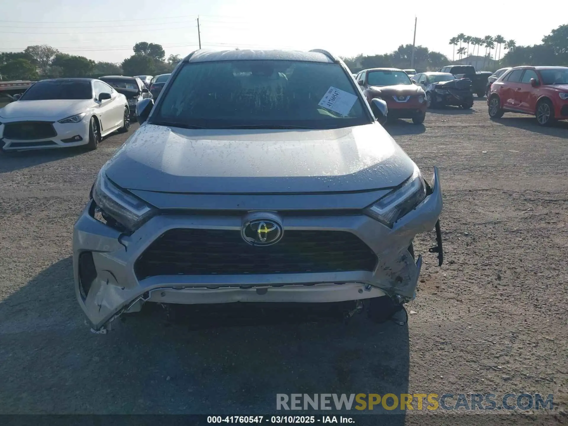 6 Photograph of a damaged car 4T3RWRFV9SU167226 TOYOTA RAV4 HYBRID 2025