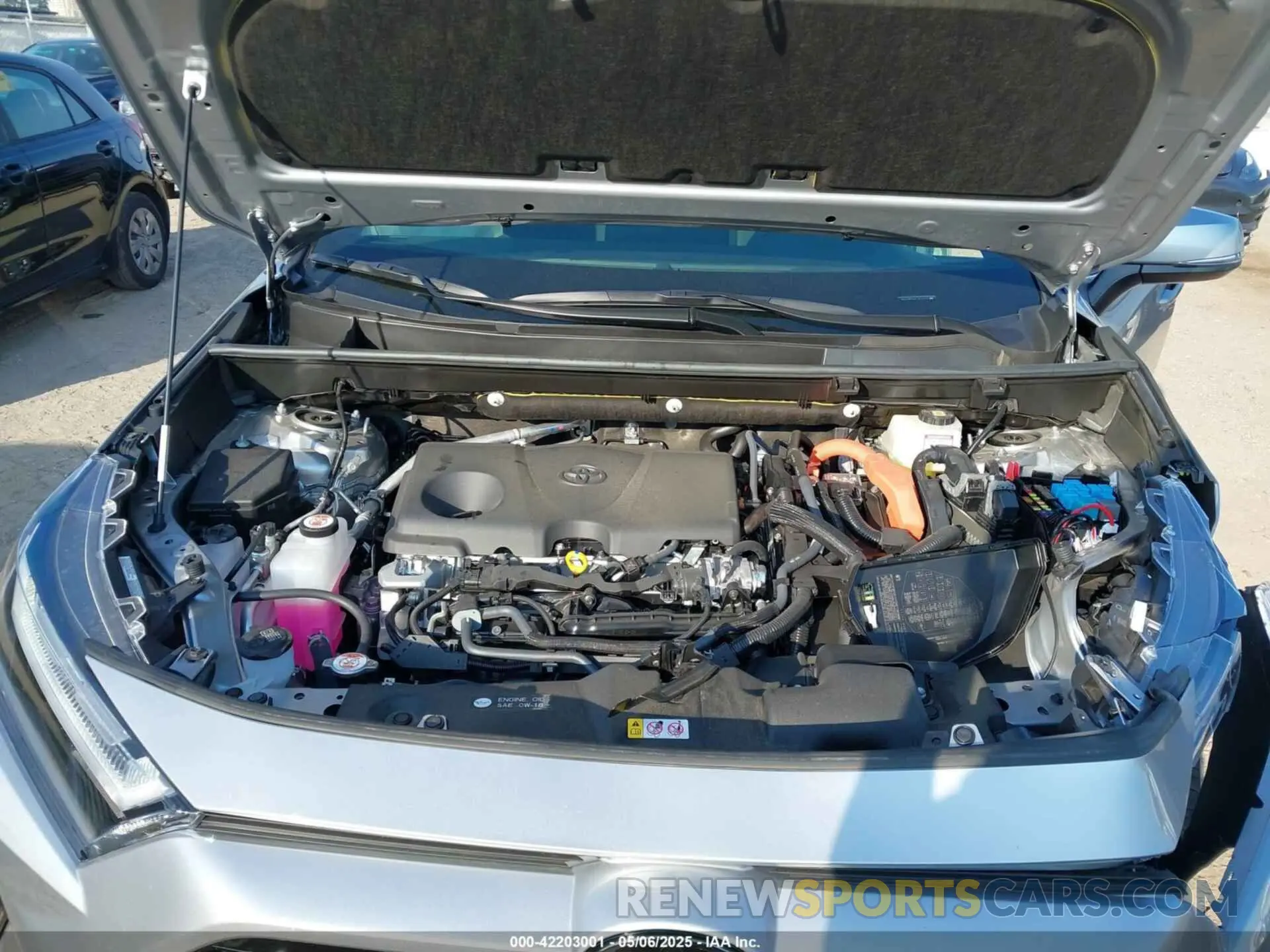 10 Photograph of a damaged car JTM16RFVXSJ065252 TOYOTA RAV4 HYBRID 2025