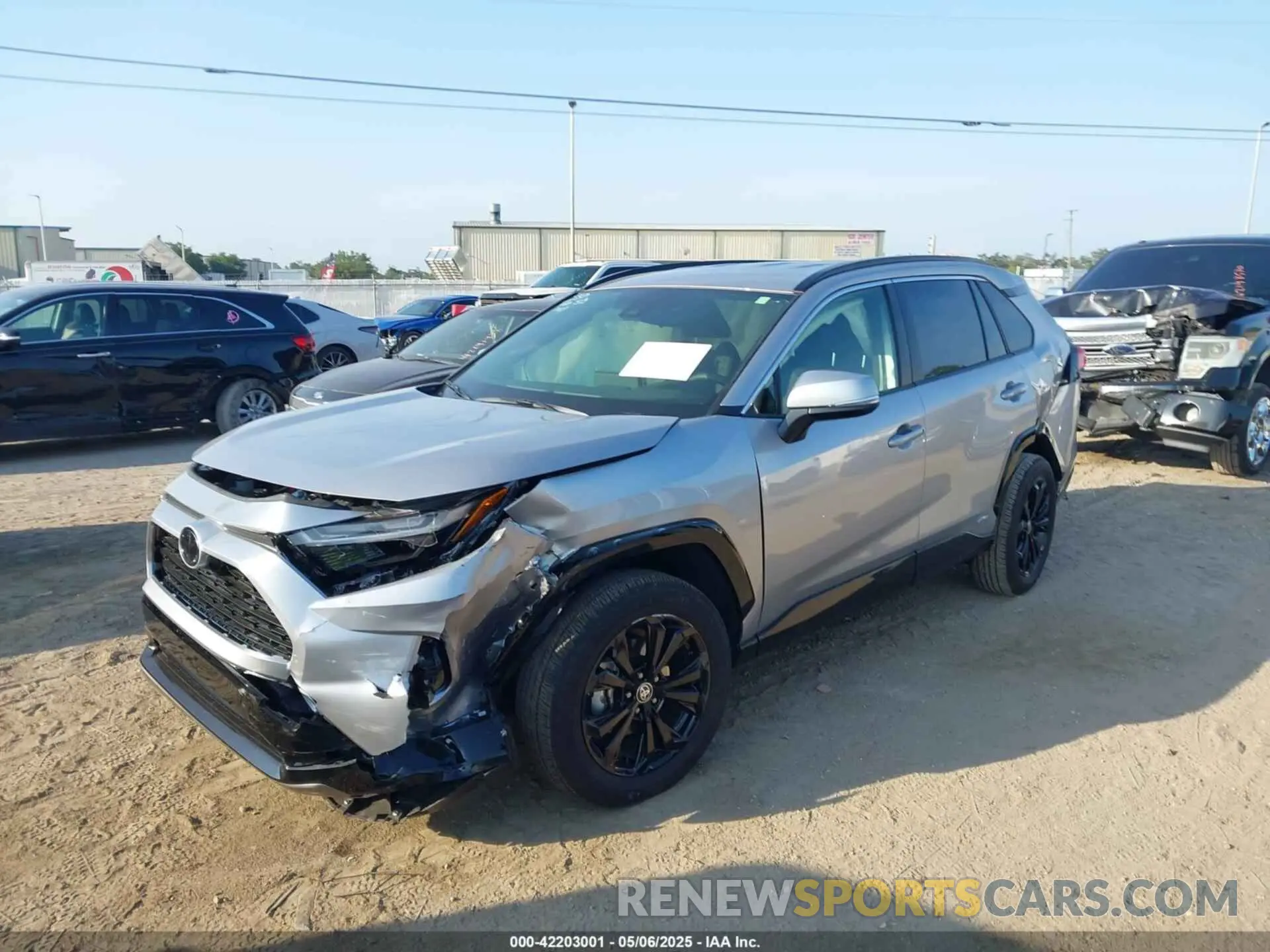 2 Photograph of a damaged car JTM16RFVXSJ065252 TOYOTA RAV4 HYBRID 2025