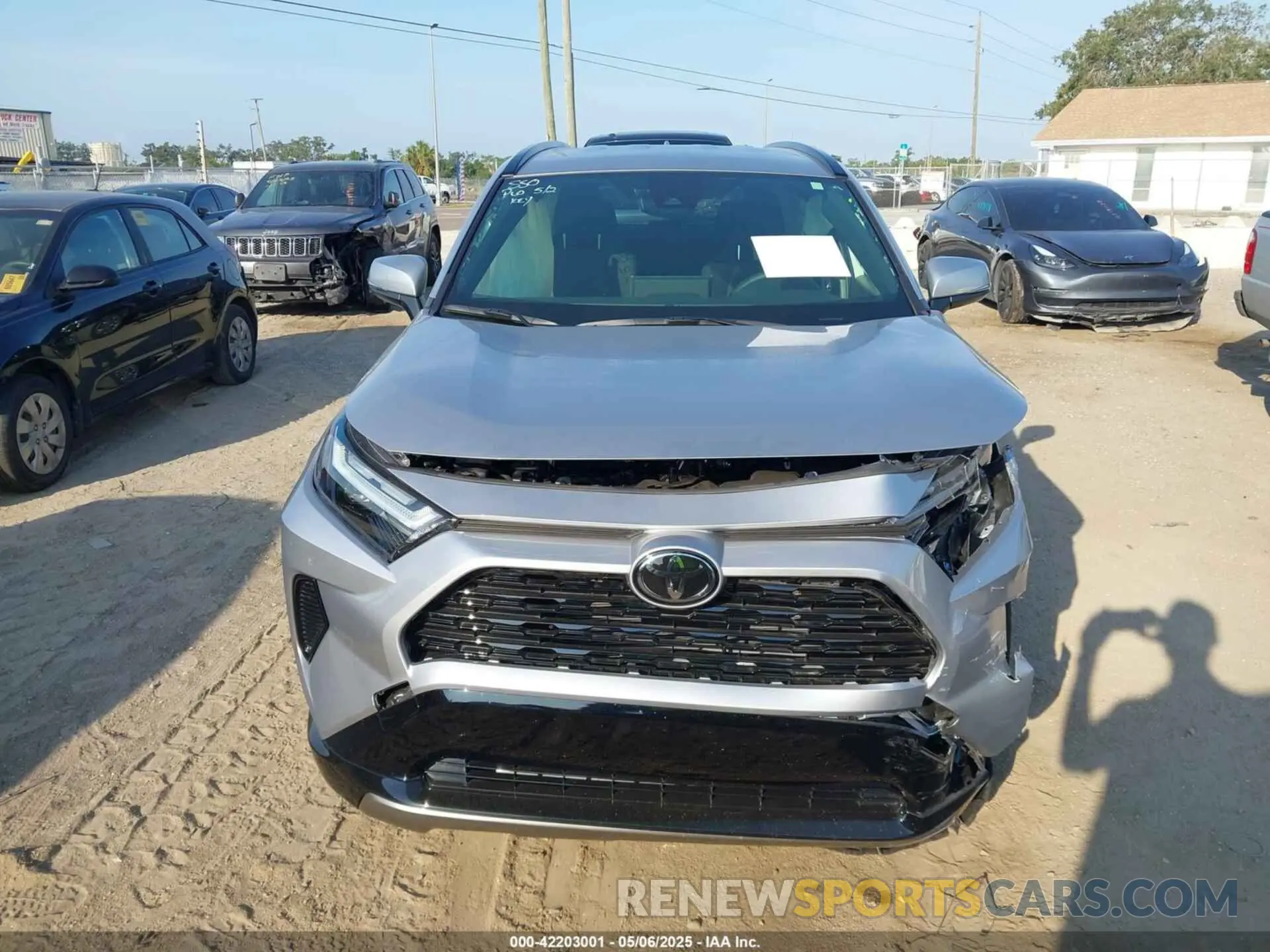6 Photograph of a damaged car JTM16RFVXSJ065252 TOYOTA RAV4 HYBRID 2025