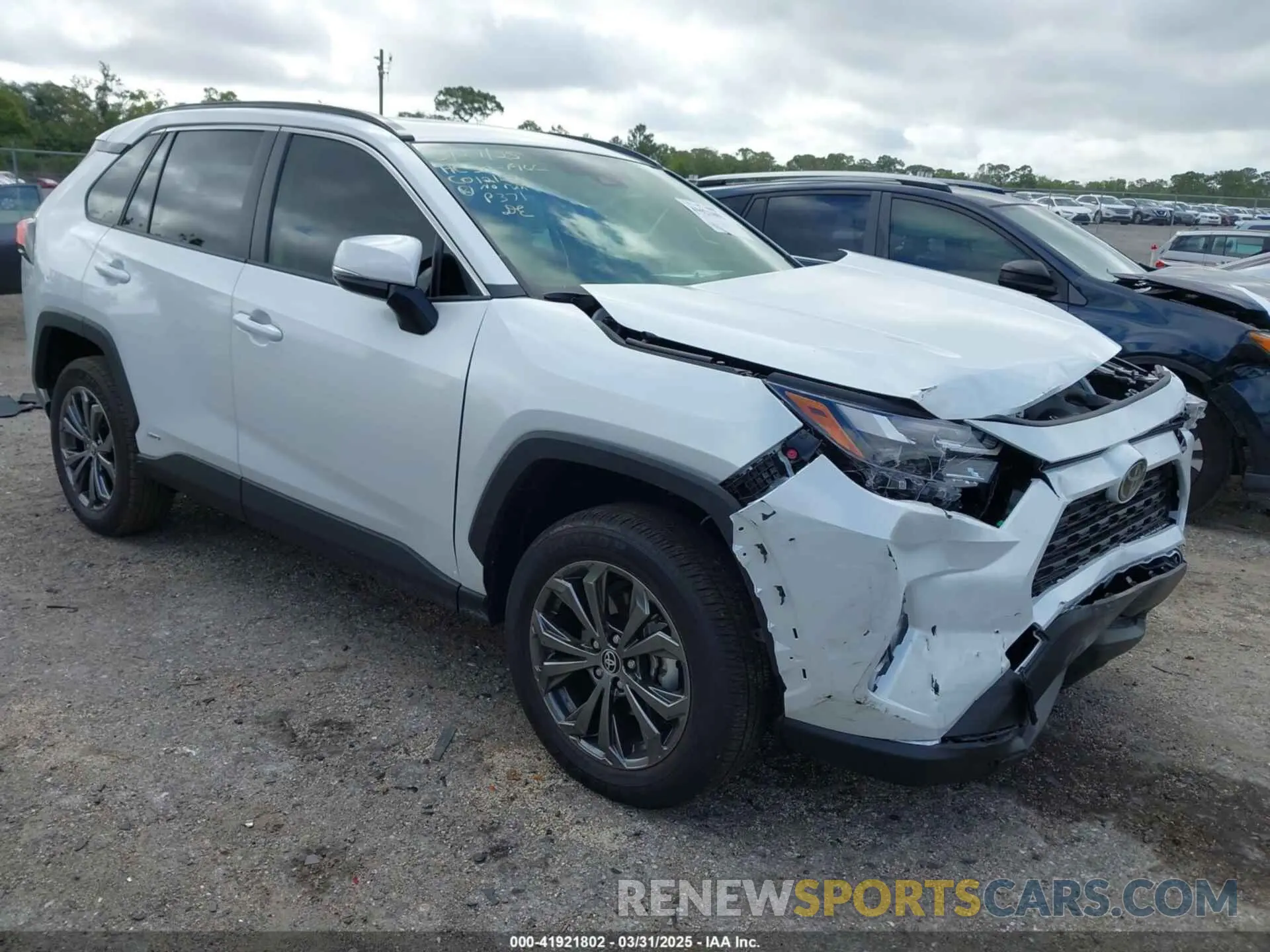 1 Photograph of a damaged car JTMB6RFV0SJ064924 TOYOTA RAV4 HYBRID 2025