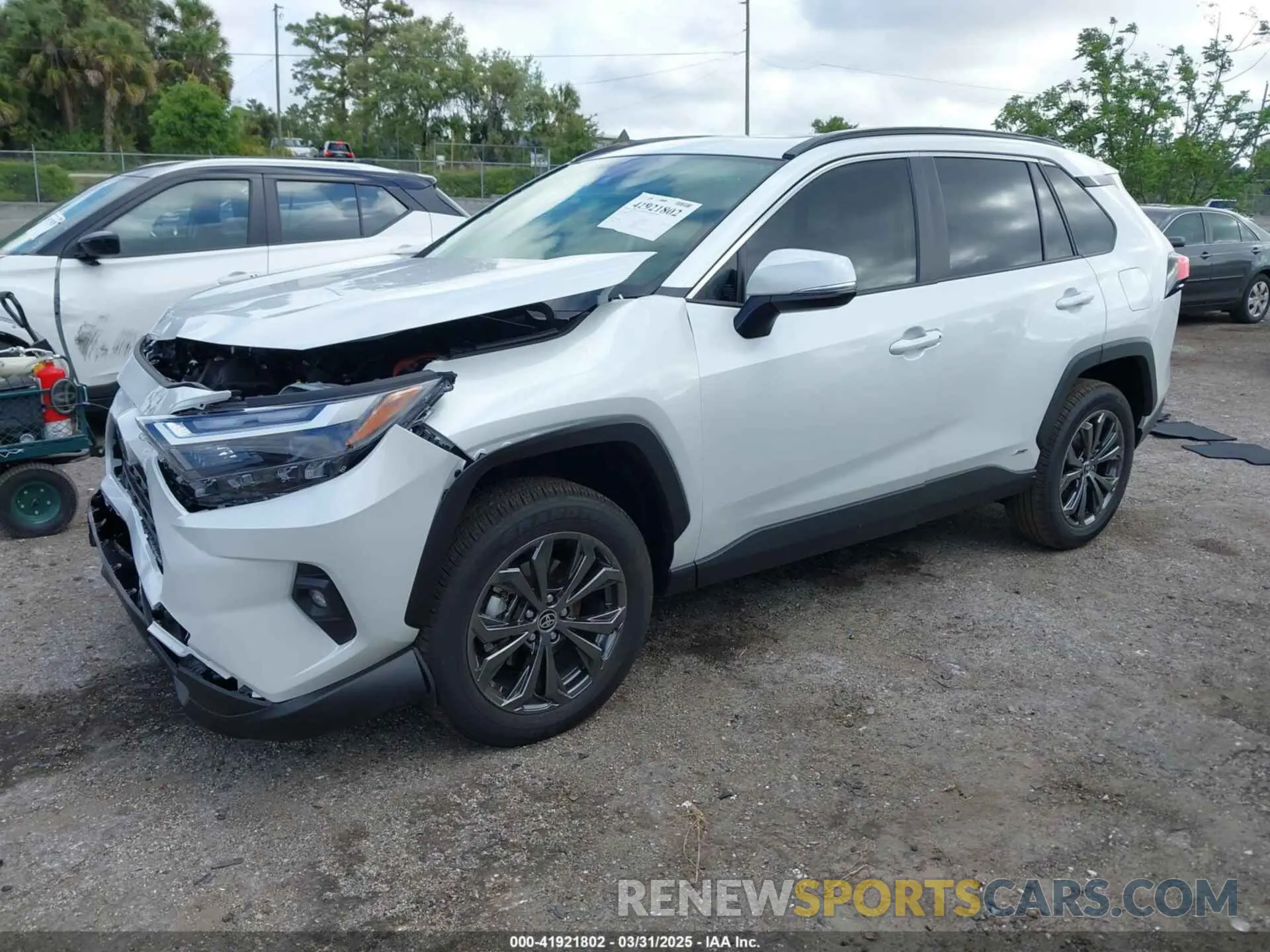 2 Photograph of a damaged car JTMB6RFV0SJ064924 TOYOTA RAV4 HYBRID 2025