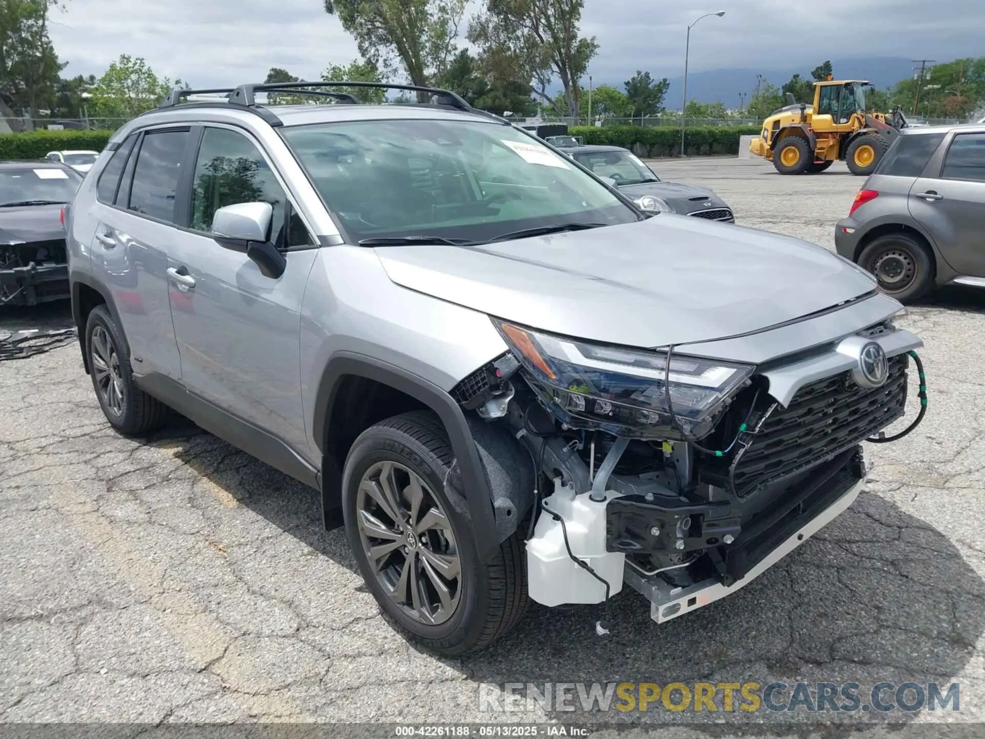 1 Photograph of a damaged car JTMB6RFV5SD157761 TOYOTA RAV4 HYBRID 2025