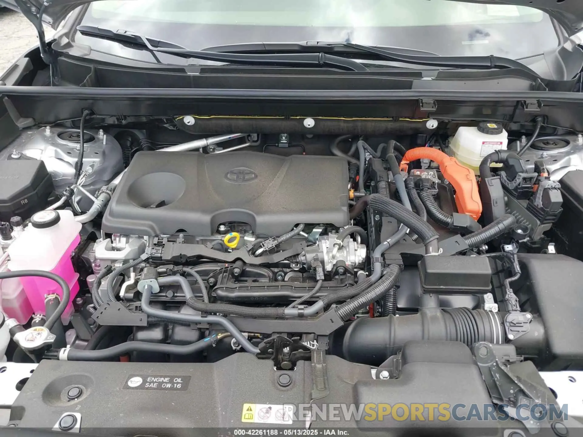 10 Photograph of a damaged car JTMB6RFV5SD157761 TOYOTA RAV4 HYBRID 2025