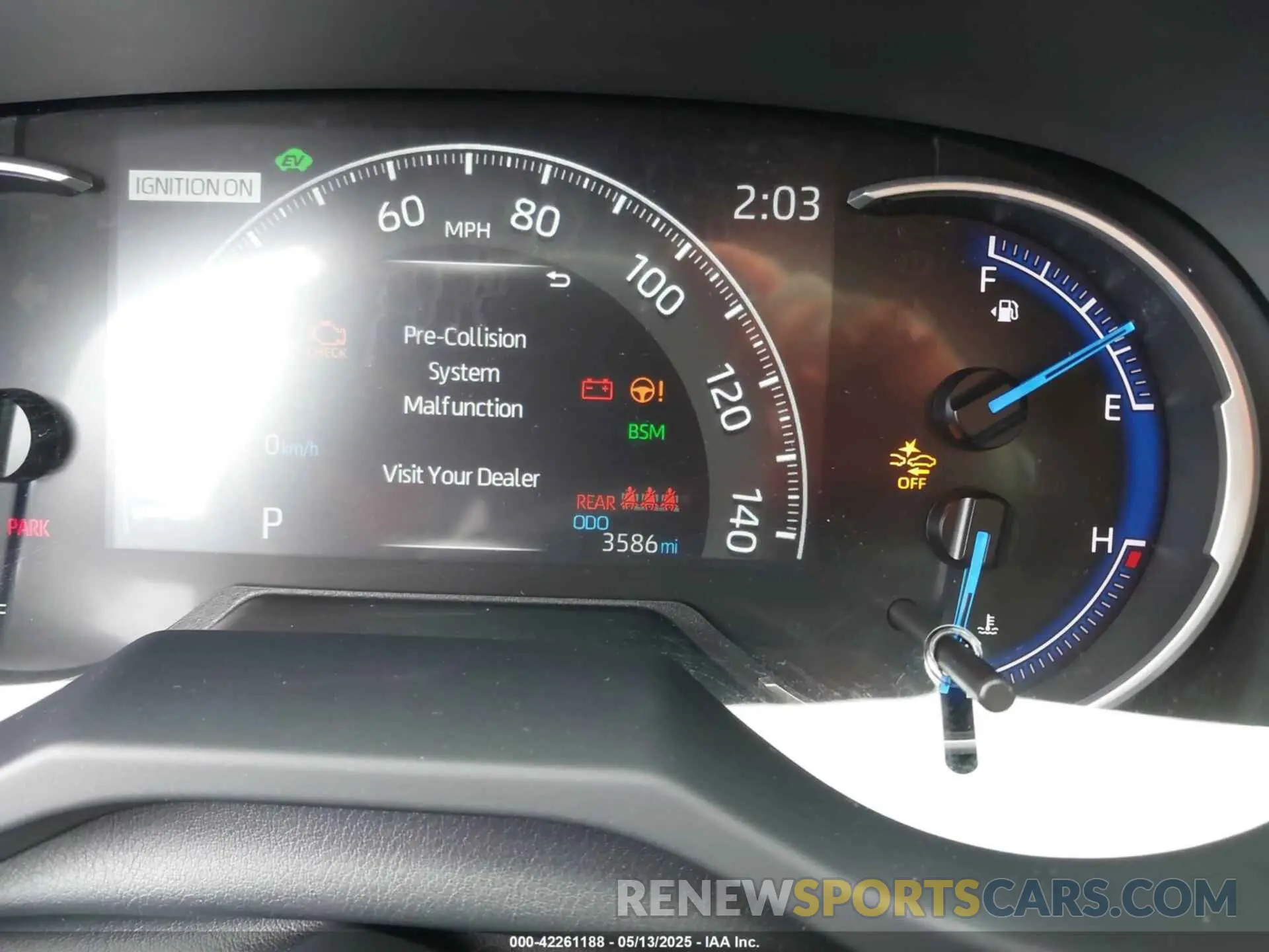 16 Photograph of a damaged car JTMB6RFV5SD157761 TOYOTA RAV4 HYBRID 2025