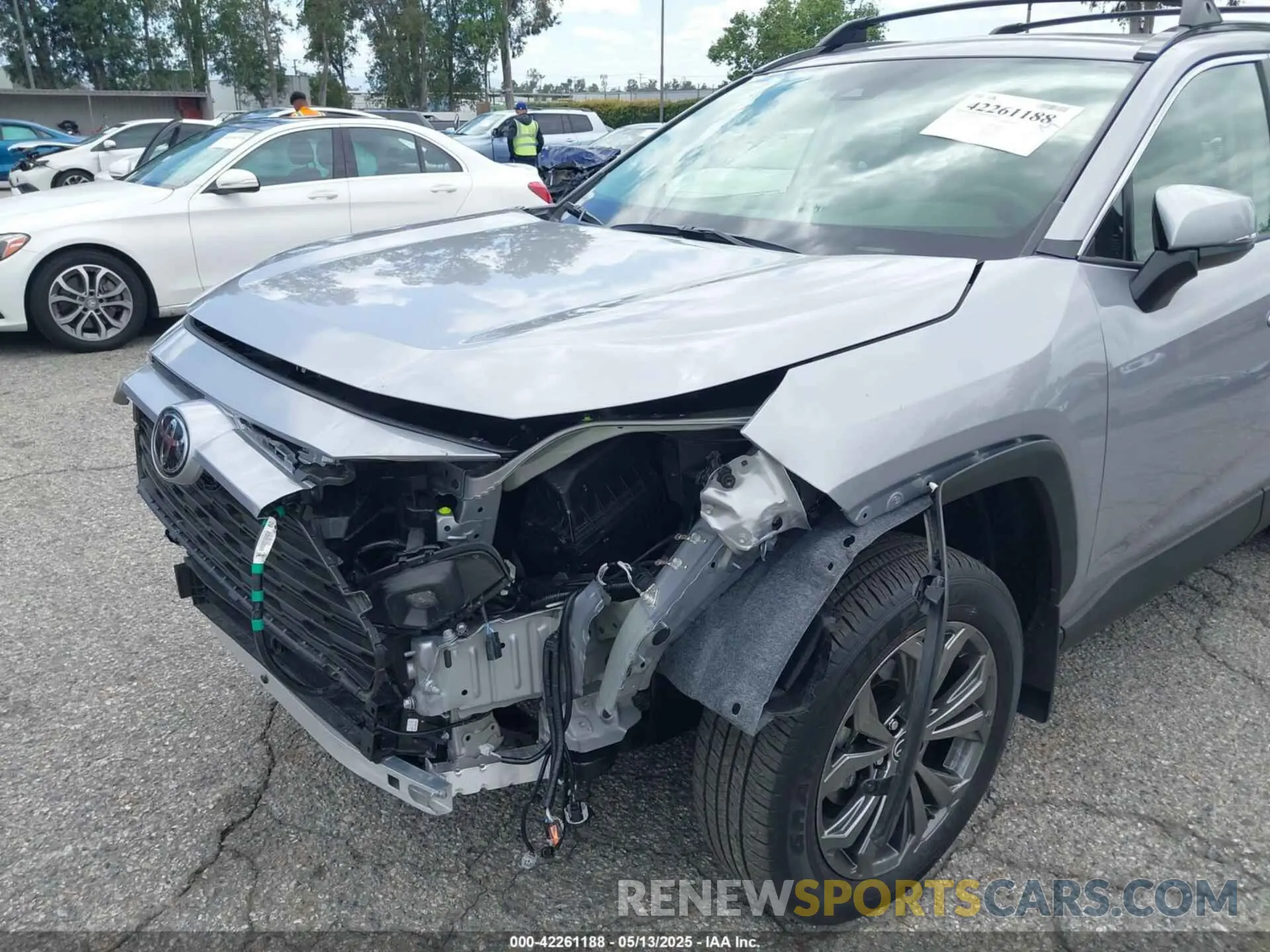 6 Photograph of a damaged car JTMB6RFV5SD157761 TOYOTA RAV4 HYBRID 2025