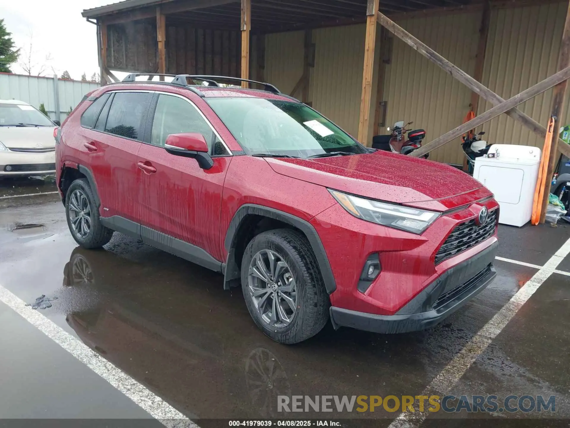 1 Photograph of a damaged car JTMB6RFV6SD156635 TOYOTA RAV4 HYBRID 2025
