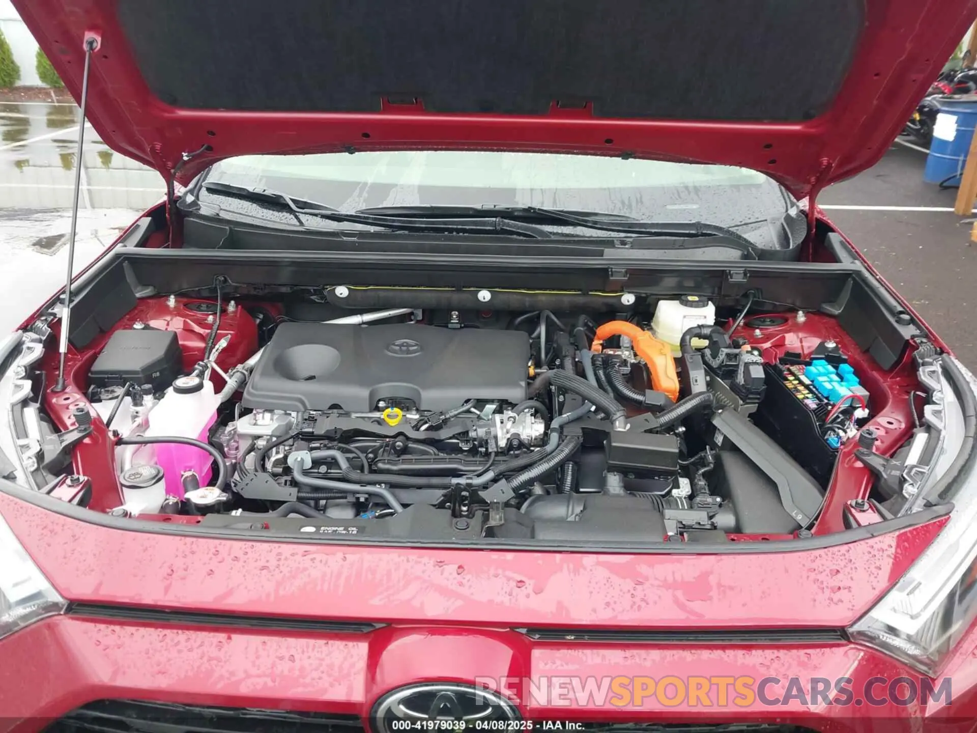 10 Photograph of a damaged car JTMB6RFV6SD156635 TOYOTA RAV4 HYBRID 2025