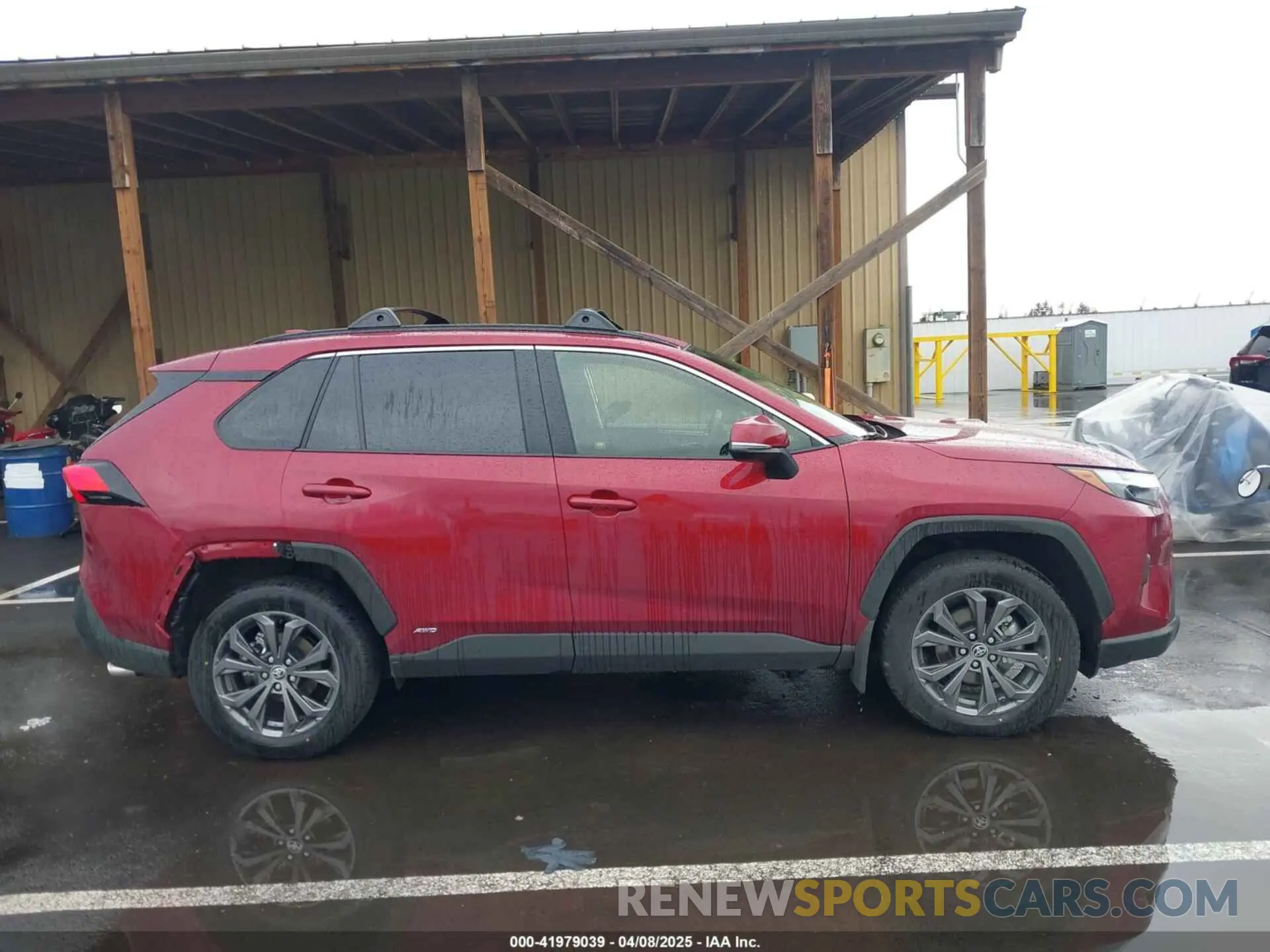 14 Photograph of a damaged car JTMB6RFV6SD156635 TOYOTA RAV4 HYBRID 2025