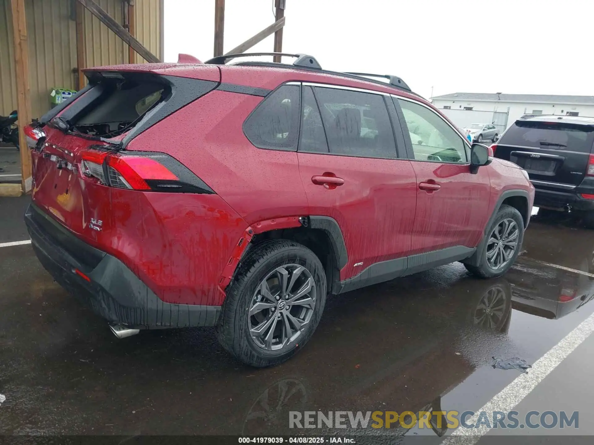 4 Photograph of a damaged car JTMB6RFV6SD156635 TOYOTA RAV4 HYBRID 2025