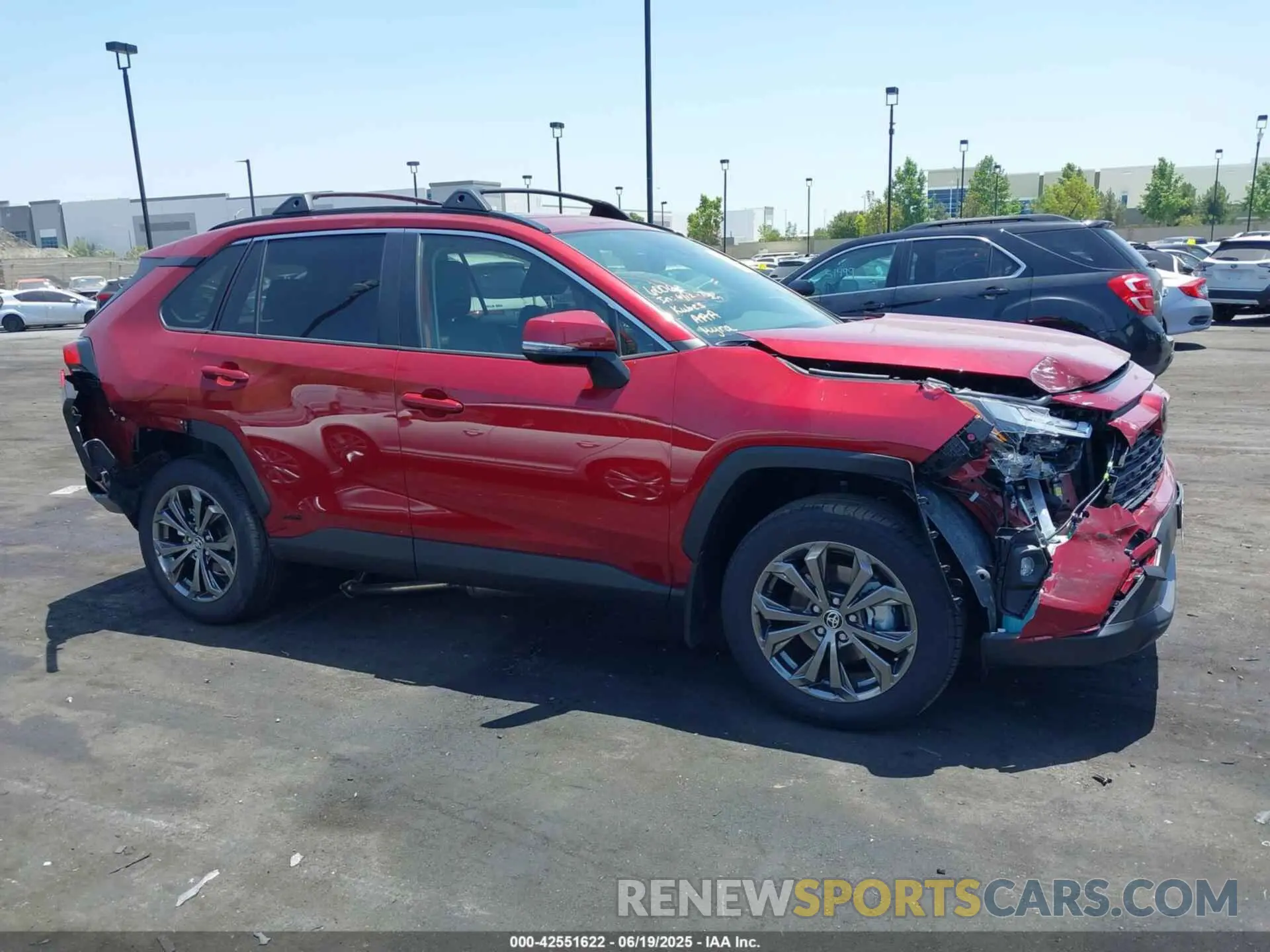 13 Photograph of a damaged car JTMB6RFV7SD163450 TOYOTA RAV4 HYBRID 2025