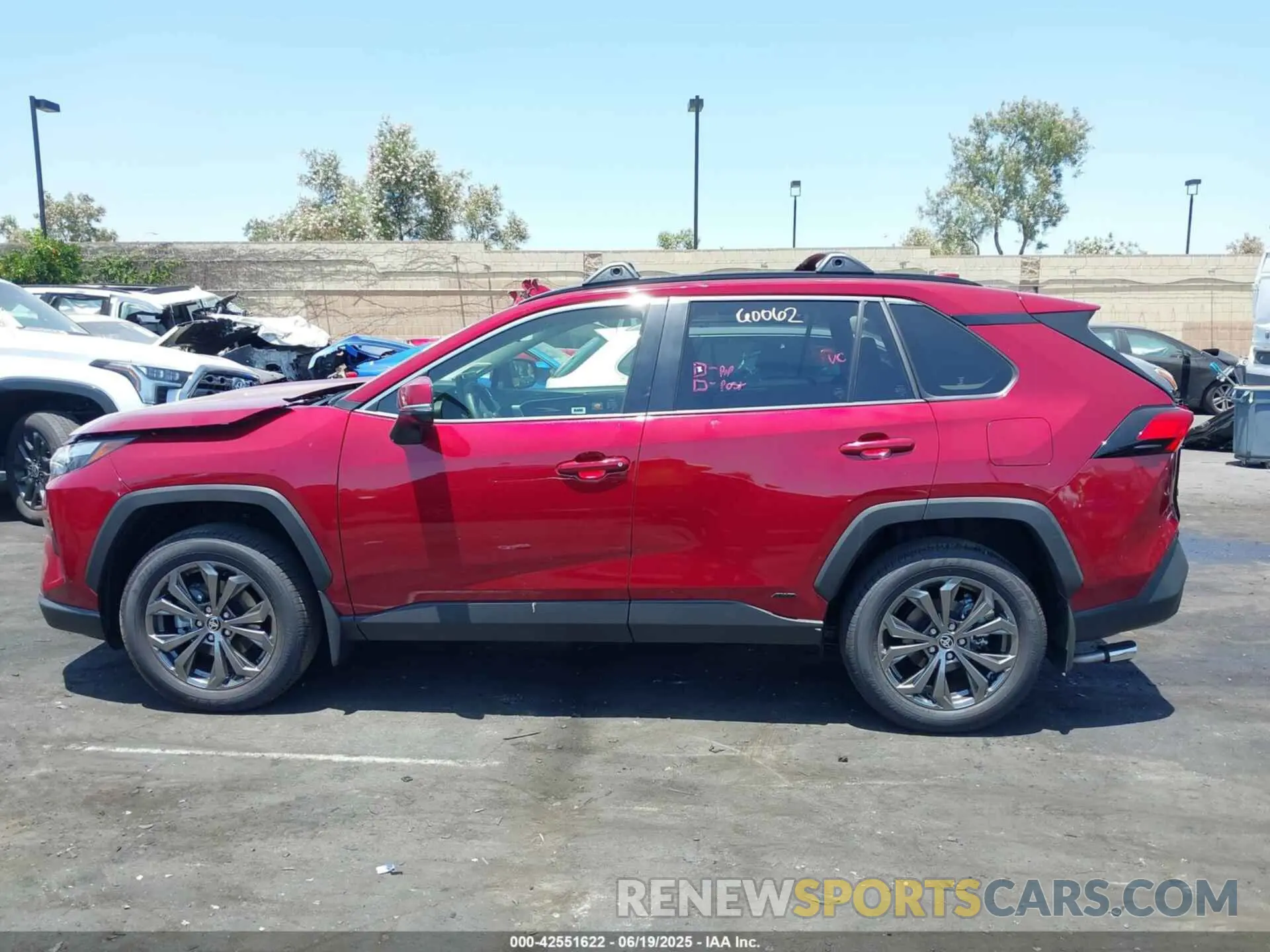 14 Photograph of a damaged car JTMB6RFV7SD163450 TOYOTA RAV4 HYBRID 2025