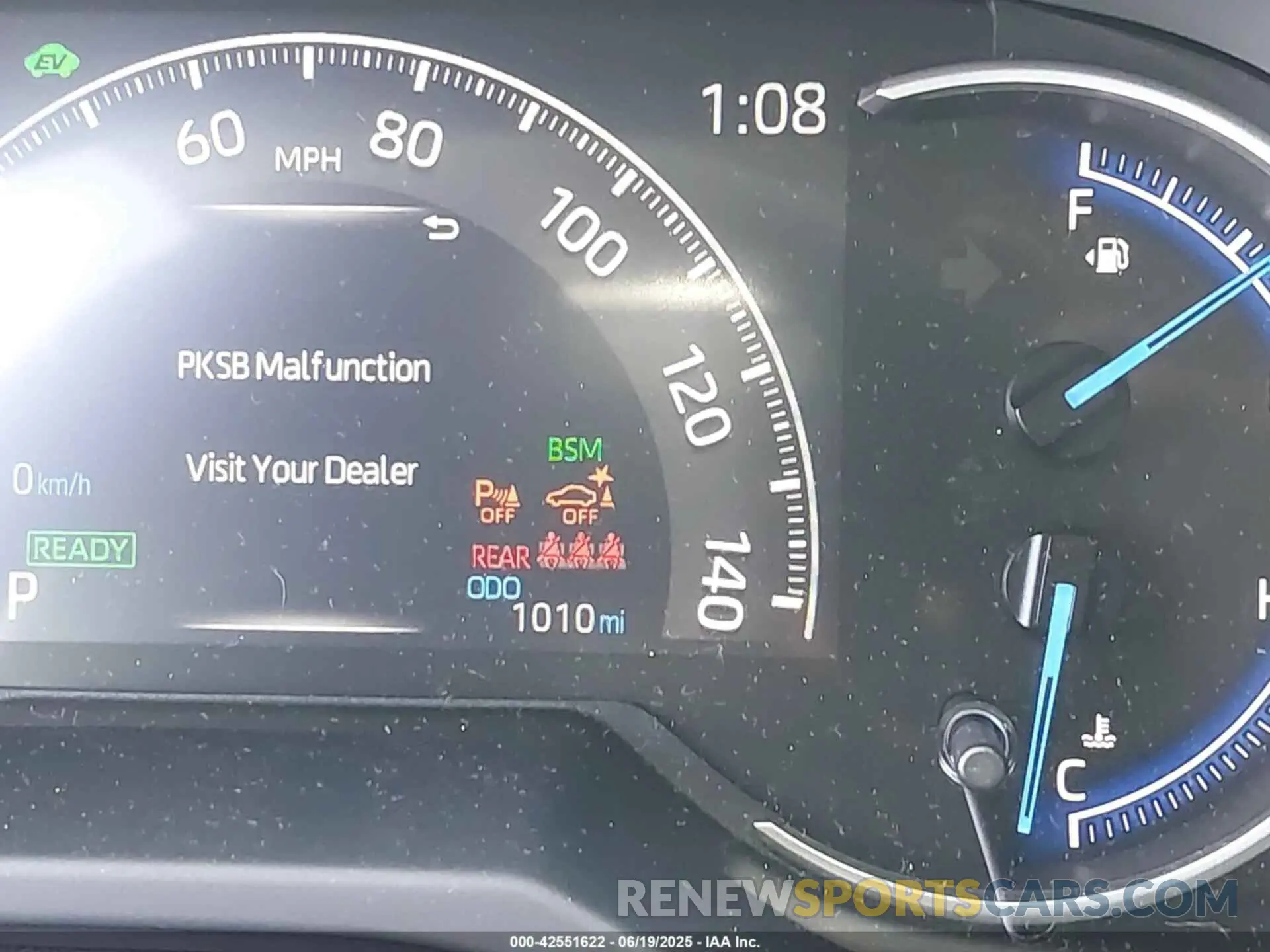 15 Photograph of a damaged car JTMB6RFV7SD163450 TOYOTA RAV4 HYBRID 2025
