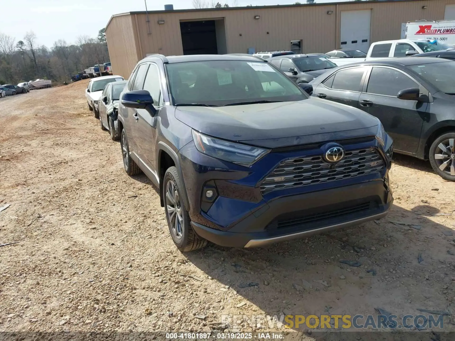 1 Photograph of a damaged car JTMD6RFV2SD155250 TOYOTA RAV4 HYBRID 2025