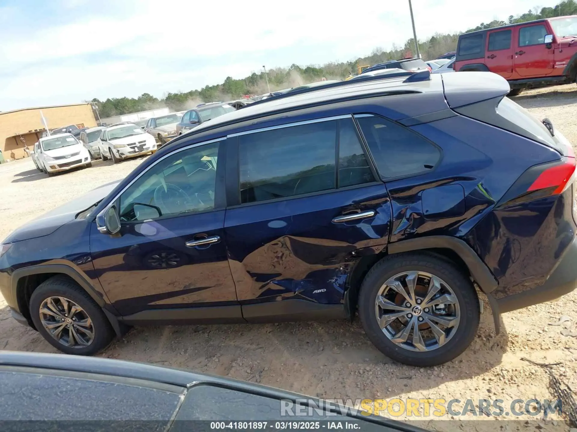 14 Photograph of a damaged car JTMD6RFV2SD155250 TOYOTA RAV4 HYBRID 2025