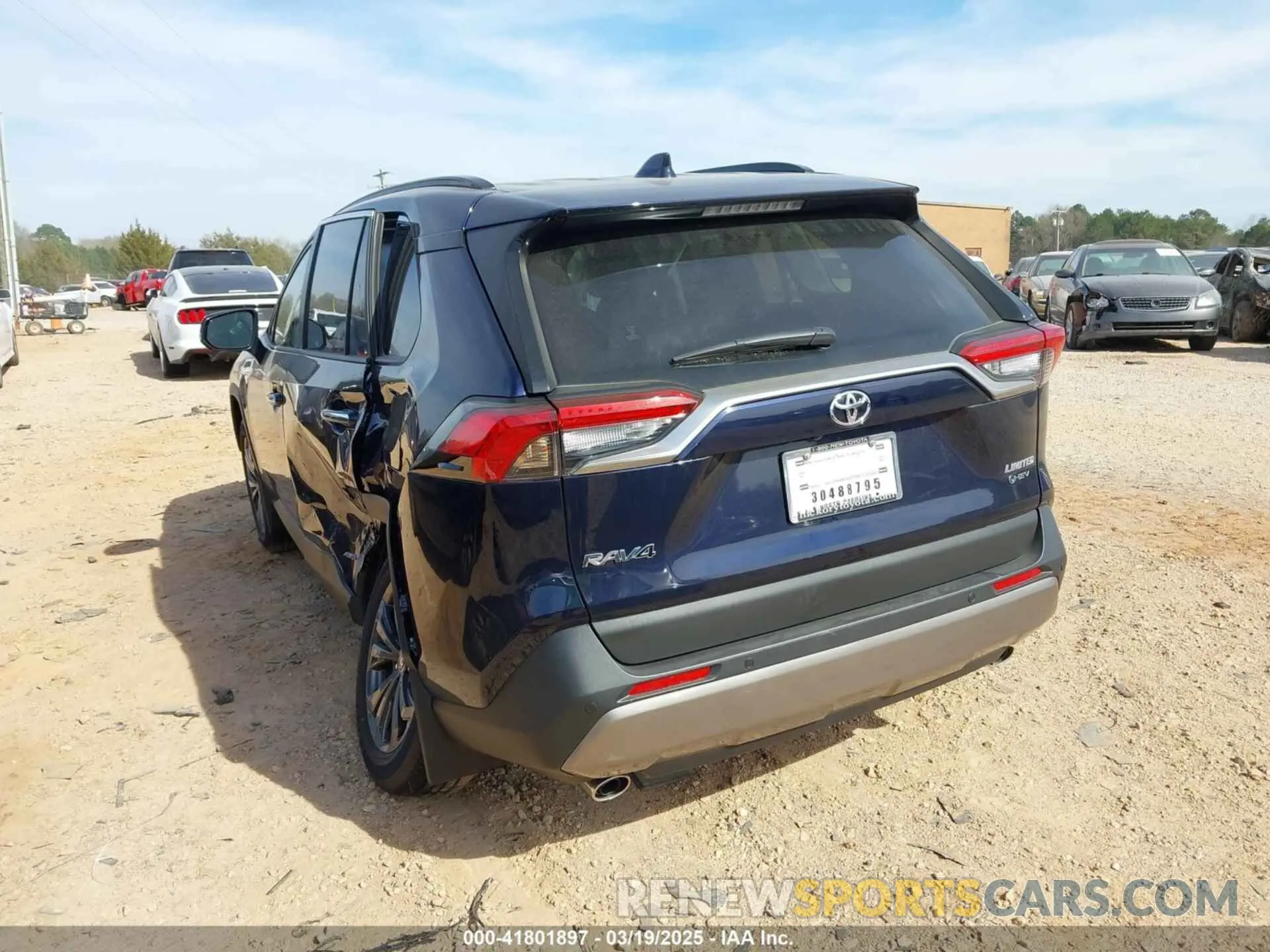 3 Photograph of a damaged car JTMD6RFV2SD155250 TOYOTA RAV4 HYBRID 2025