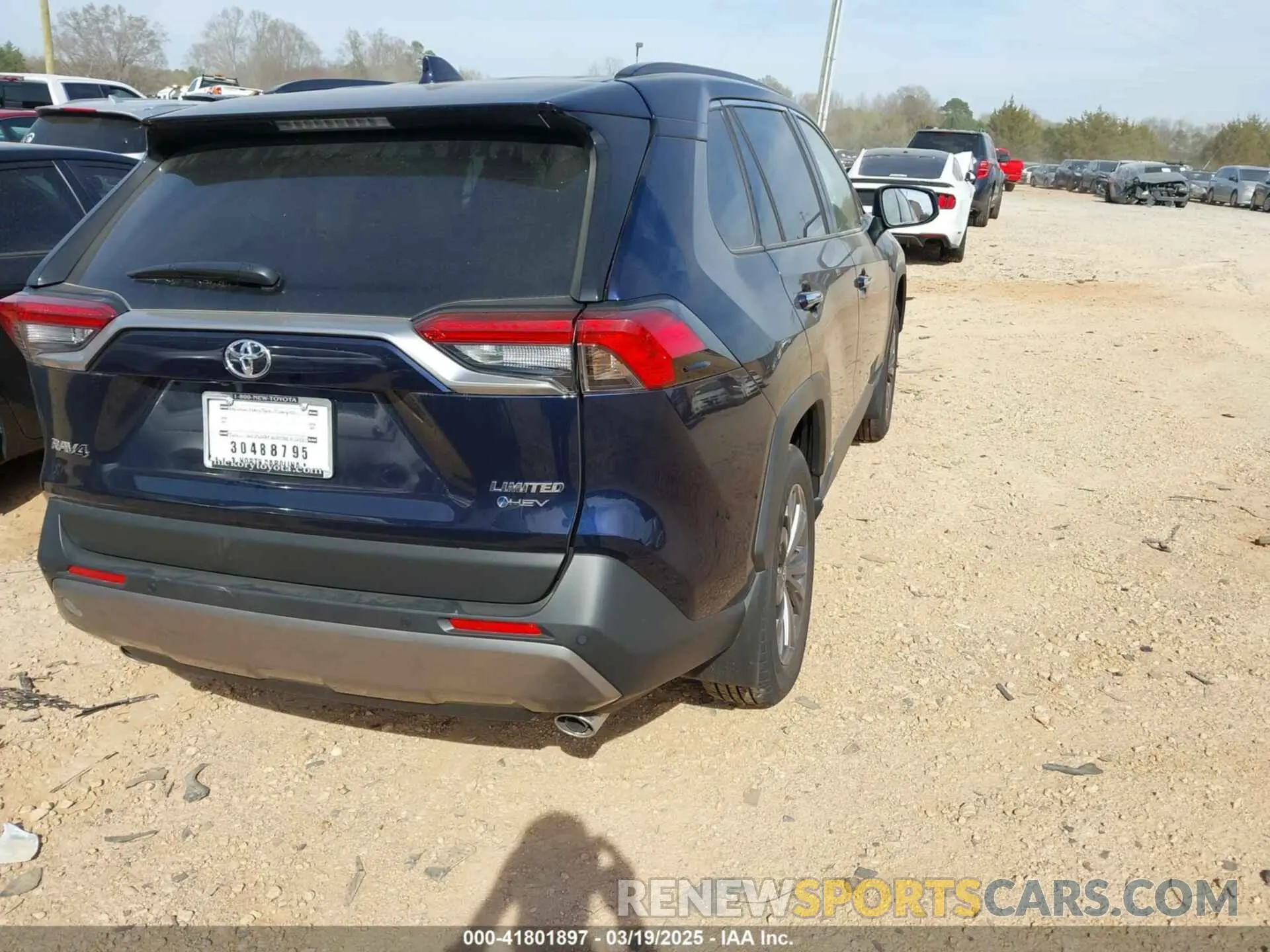 4 Photograph of a damaged car JTMD6RFV2SD155250 TOYOTA RAV4 HYBRID 2025
