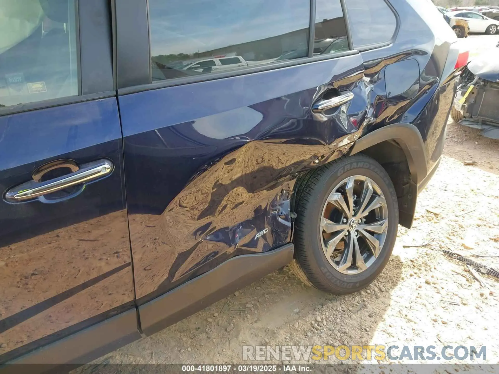 6 Photograph of a damaged car JTMD6RFV2SD155250 TOYOTA RAV4 HYBRID 2025