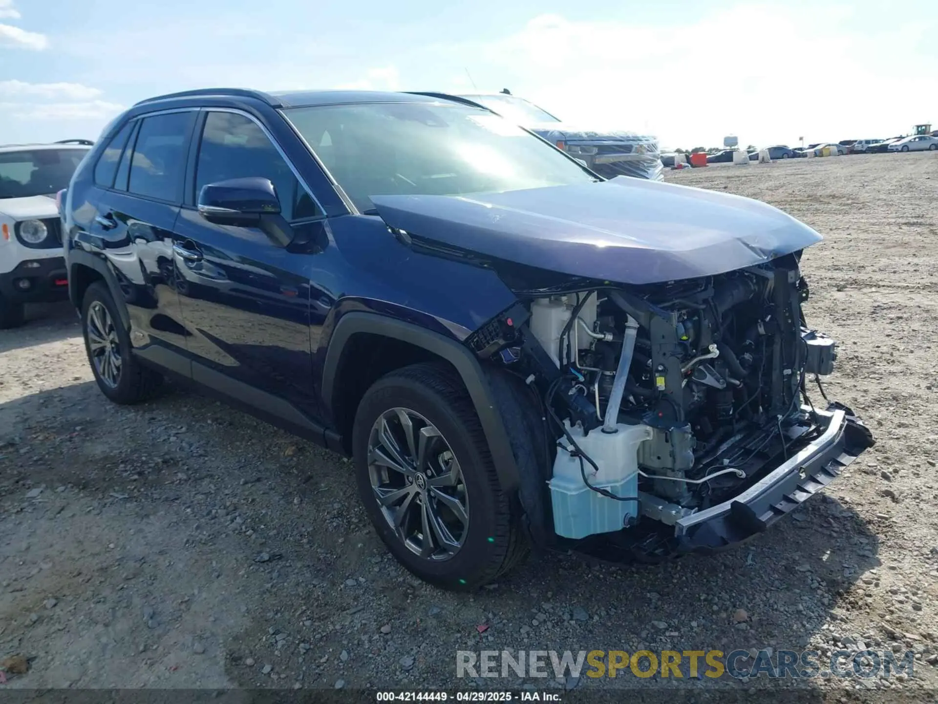 1 Photograph of a damaged car JTMD6RFV8SJ069443 TOYOTA RAV4 HYBRID 2025
