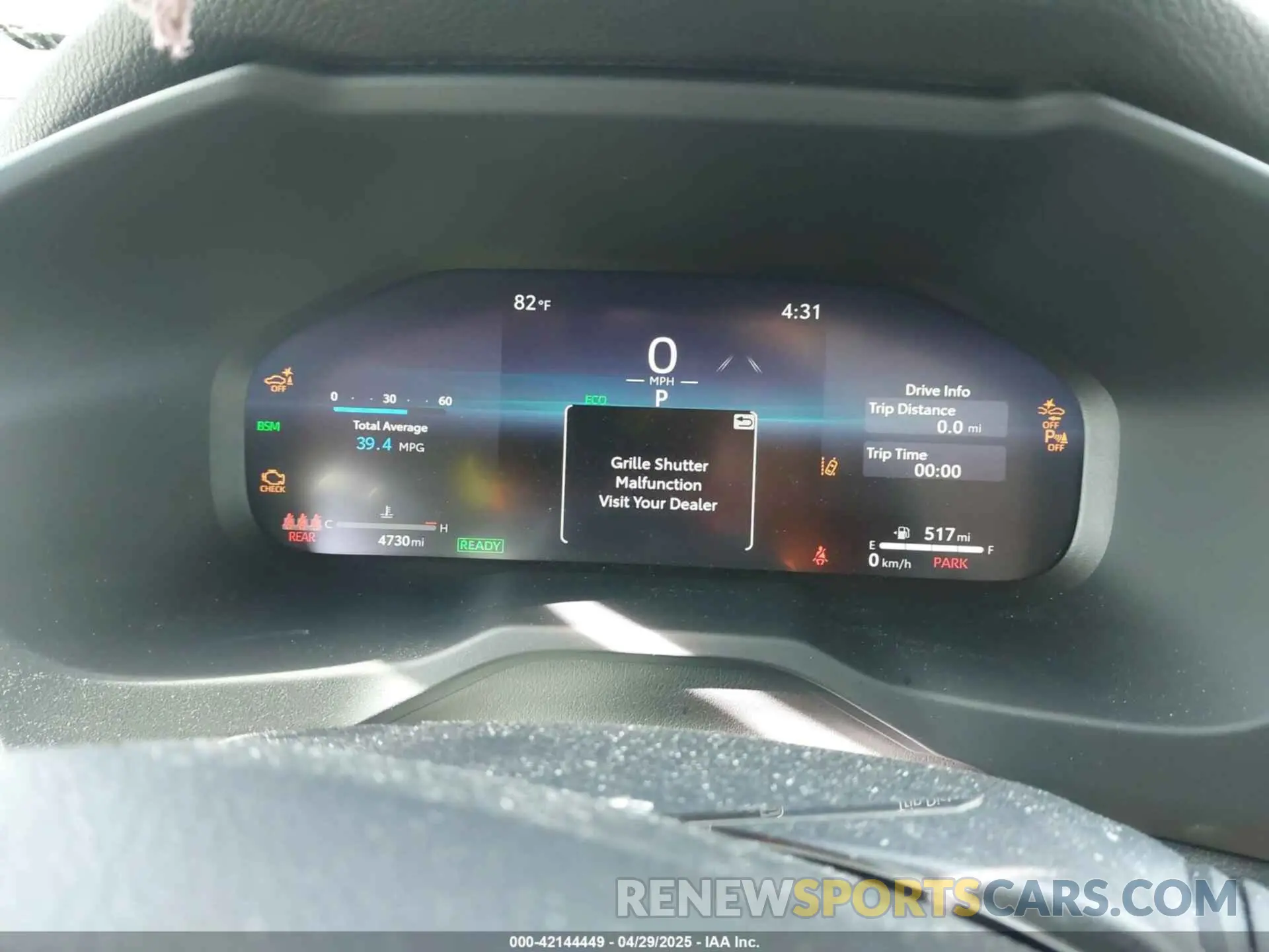 7 Photograph of a damaged car JTMD6RFV8SJ069443 TOYOTA RAV4 HYBRID 2025