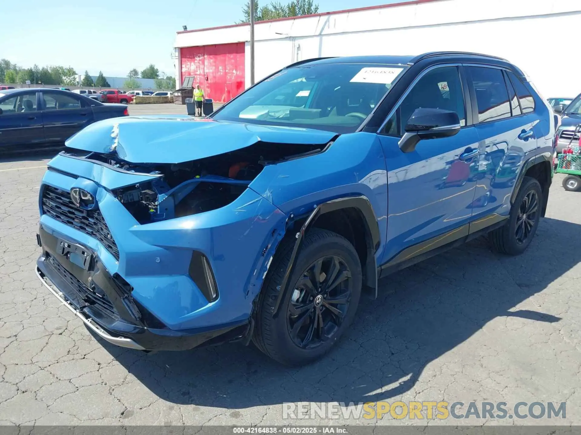 2 Photograph of a damaged car JTME6RFV6SJ065914 TOYOTA RAV4 HYBRID 2025