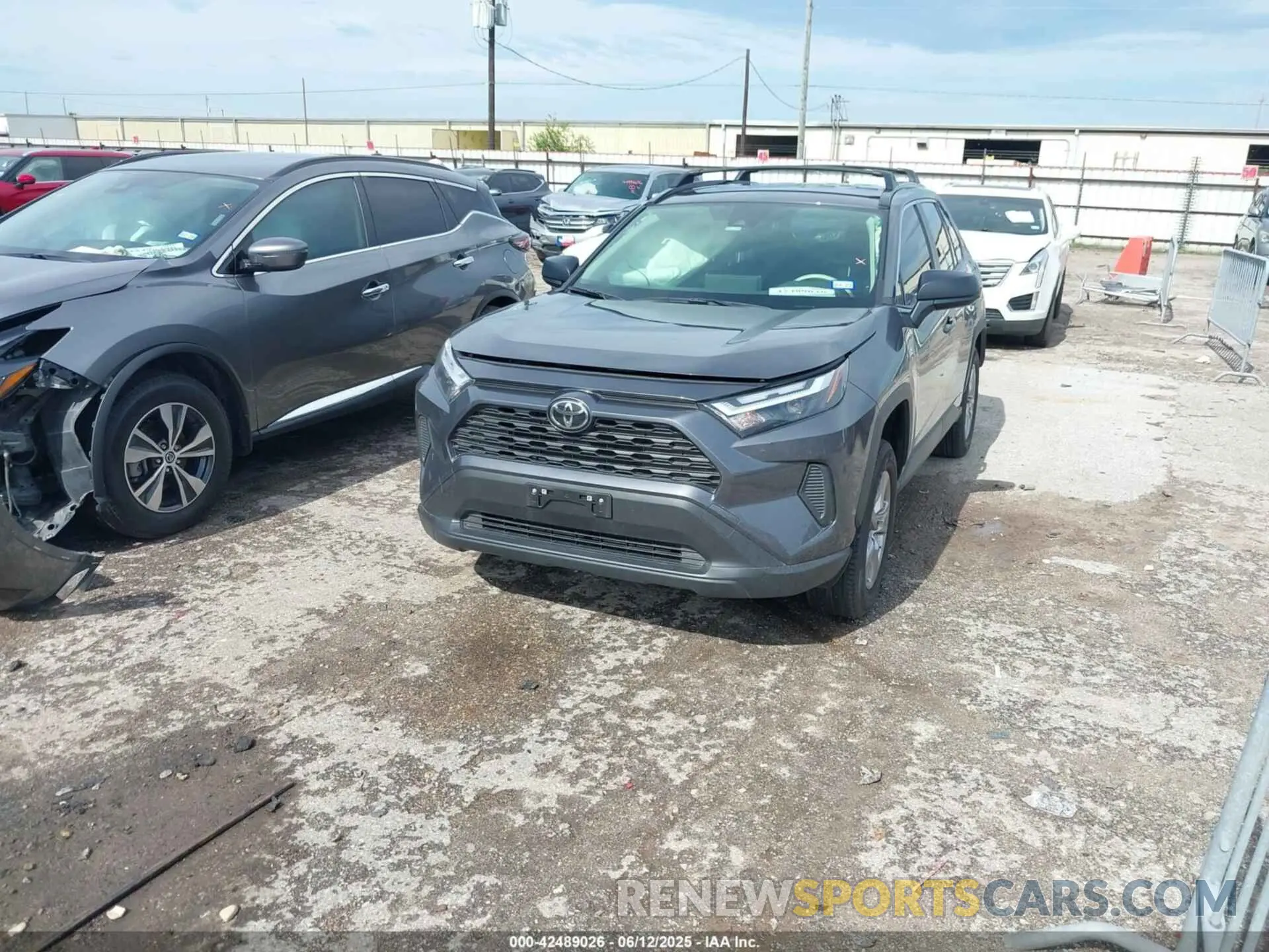 2 Photograph of a damaged car JTMLWRFV2SD297271 TOYOTA RAV4 HYBRID 2025
