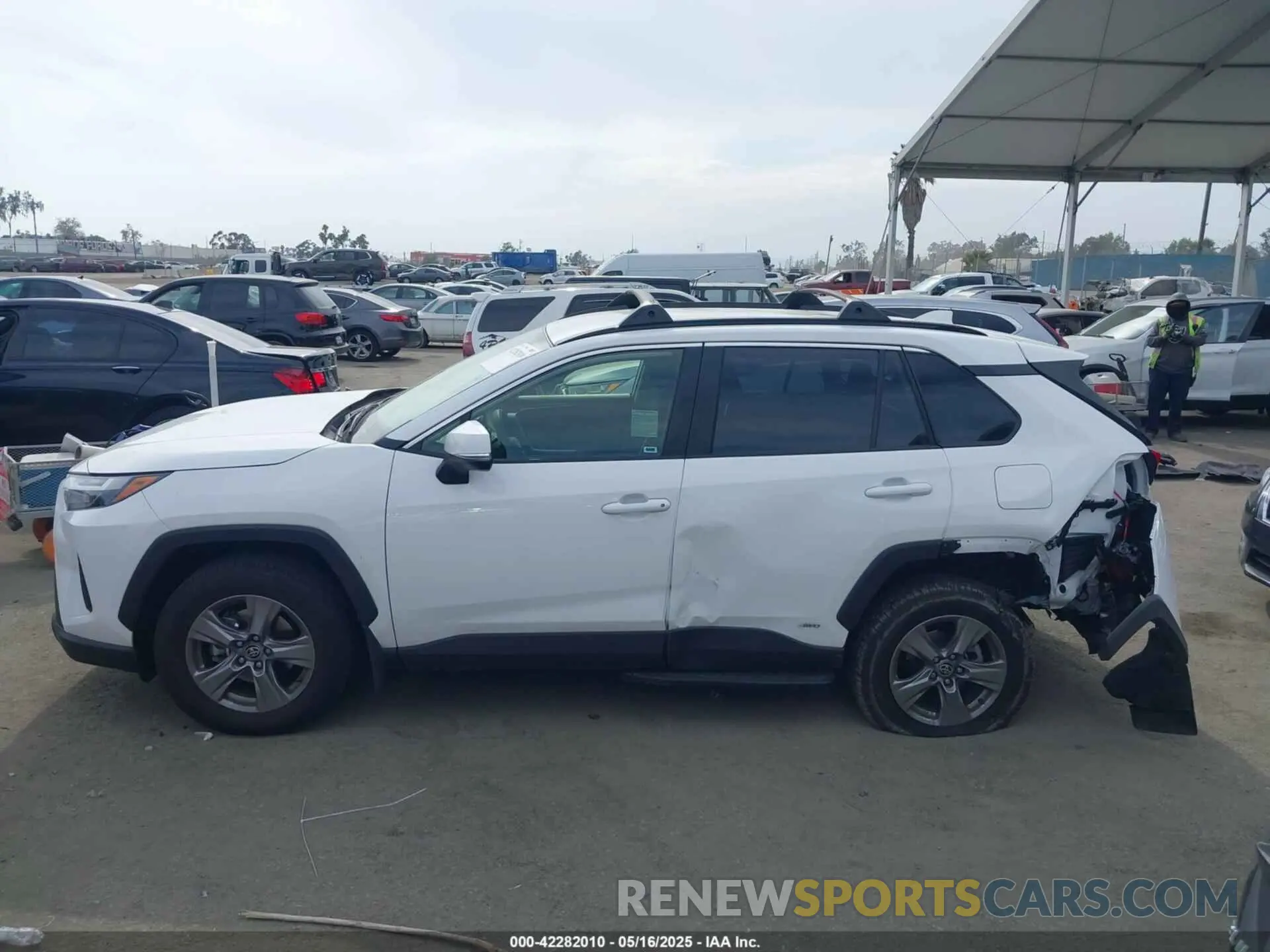 14 Photograph of a damaged car JTMMWRFV1SD287433 TOYOTA RAV4 HYBRID 2025