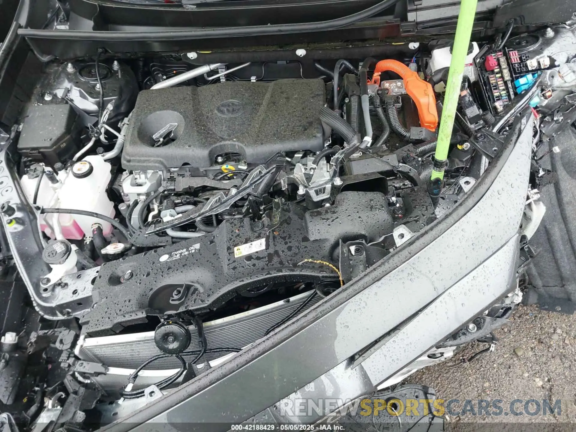 10 Photograph of a damaged car JTMMWRFV7SD296380 TOYOTA RAV4 HYBRID 2025