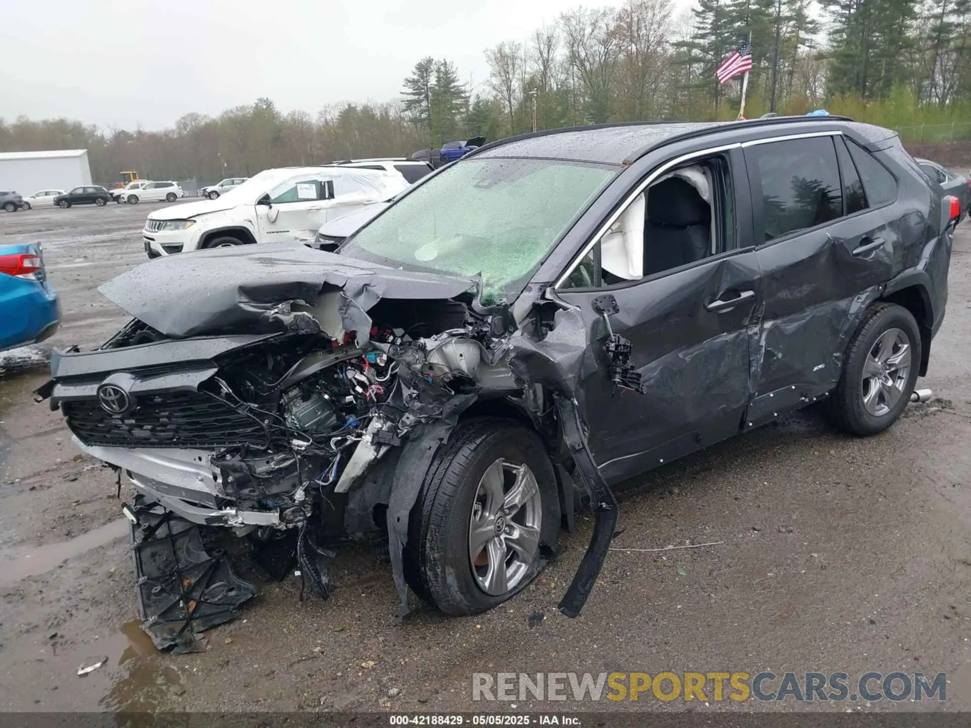 2 Photograph of a damaged car JTMMWRFV7SD296380 TOYOTA RAV4 HYBRID 2025