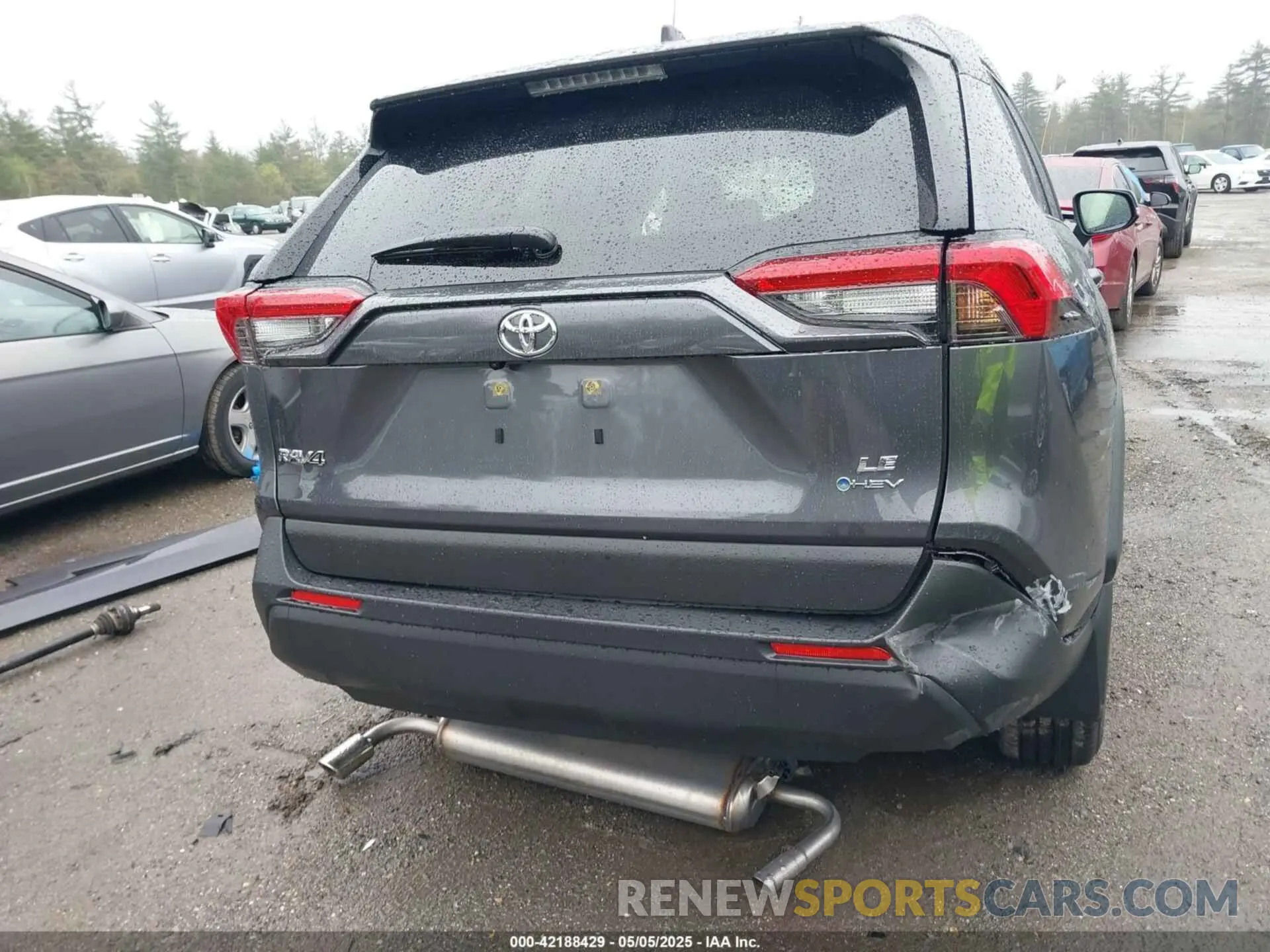 21 Photograph of a damaged car JTMMWRFV7SD296380 TOYOTA RAV4 HYBRID 2025