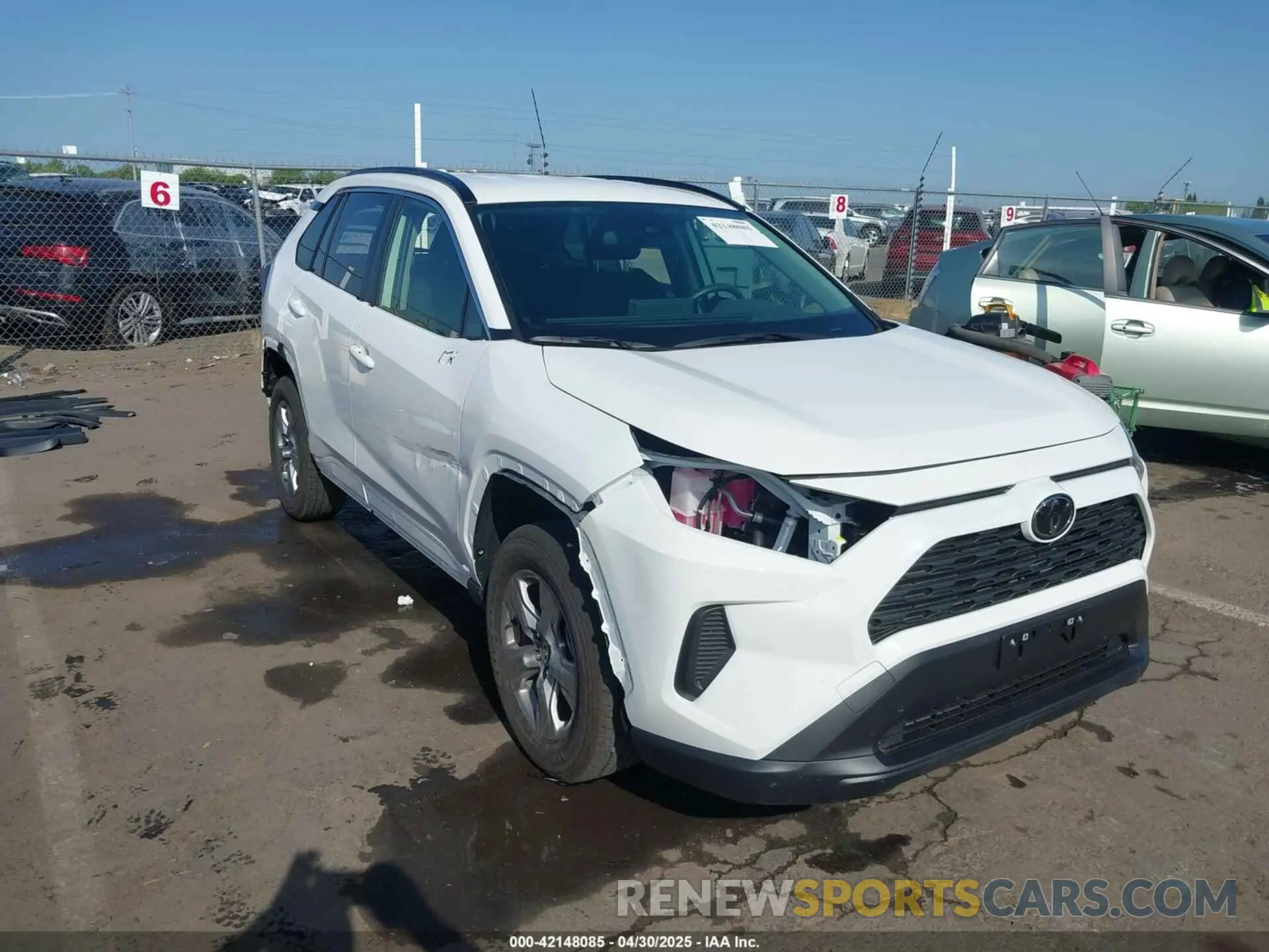 1 Photograph of a damaged car JTMMWRFV9SD277068 TOYOTA RAV4 HYBRID 2025