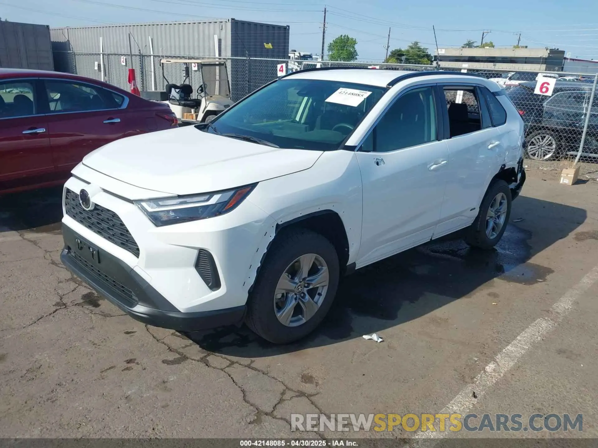 2 Photograph of a damaged car JTMMWRFV9SD277068 TOYOTA RAV4 HYBRID 2025