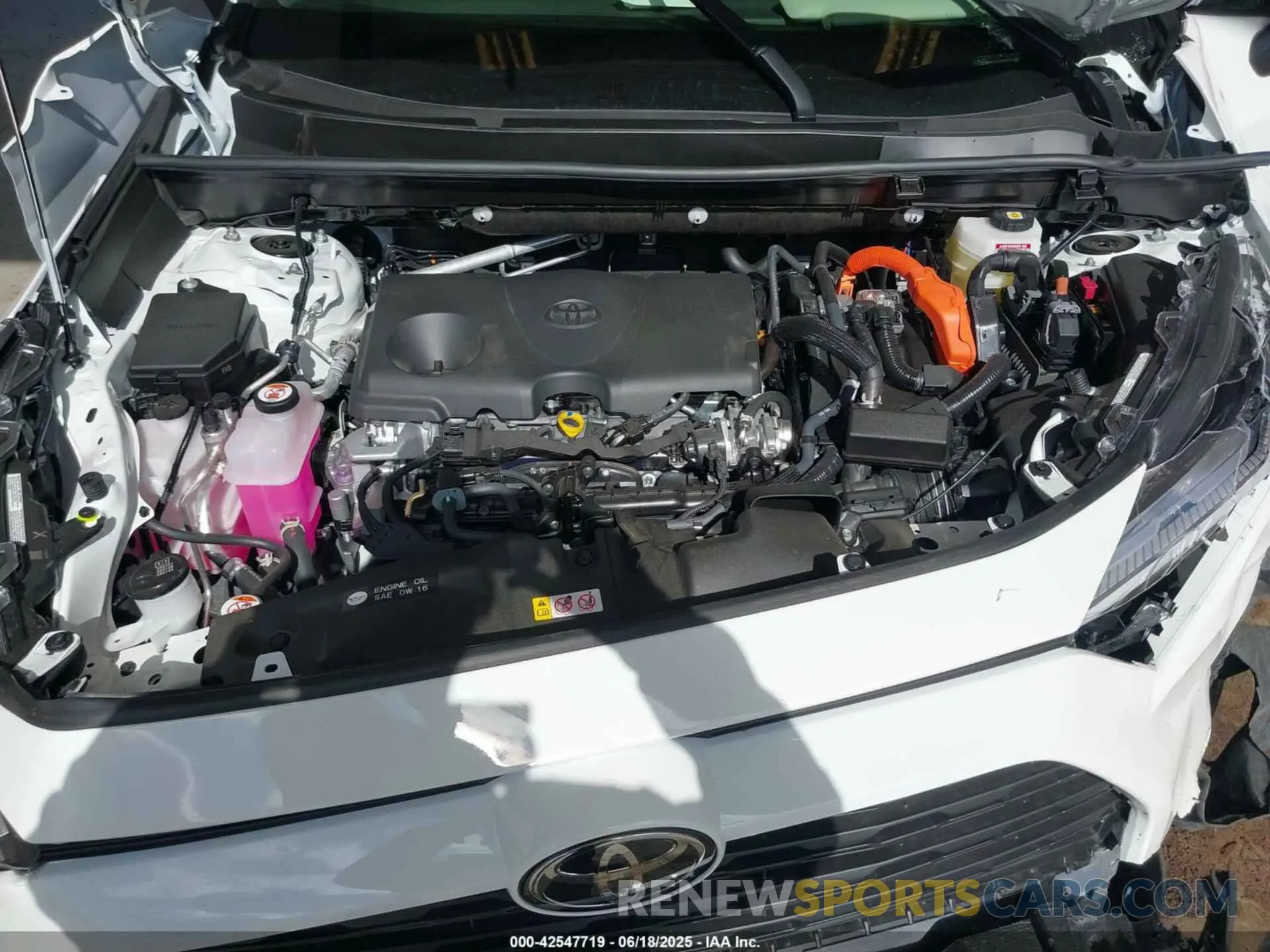 10 Photograph of a damaged car JTMRWRFV2SD286524 TOYOTA RAV4 HYBRID 2025