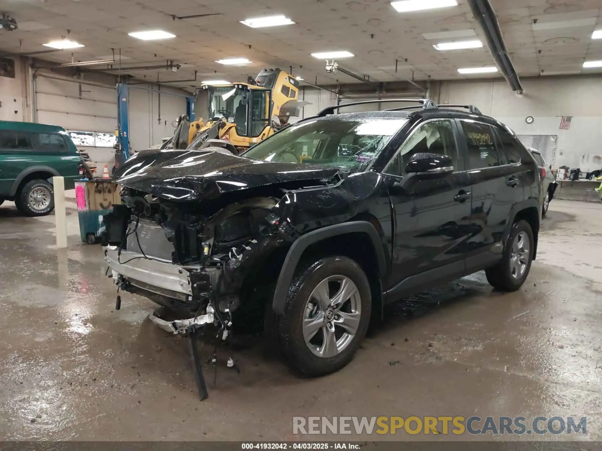 2 Photograph of a damaged car JTMRWRFV5SD275761 TOYOTA RAV4 HYBRID 2025