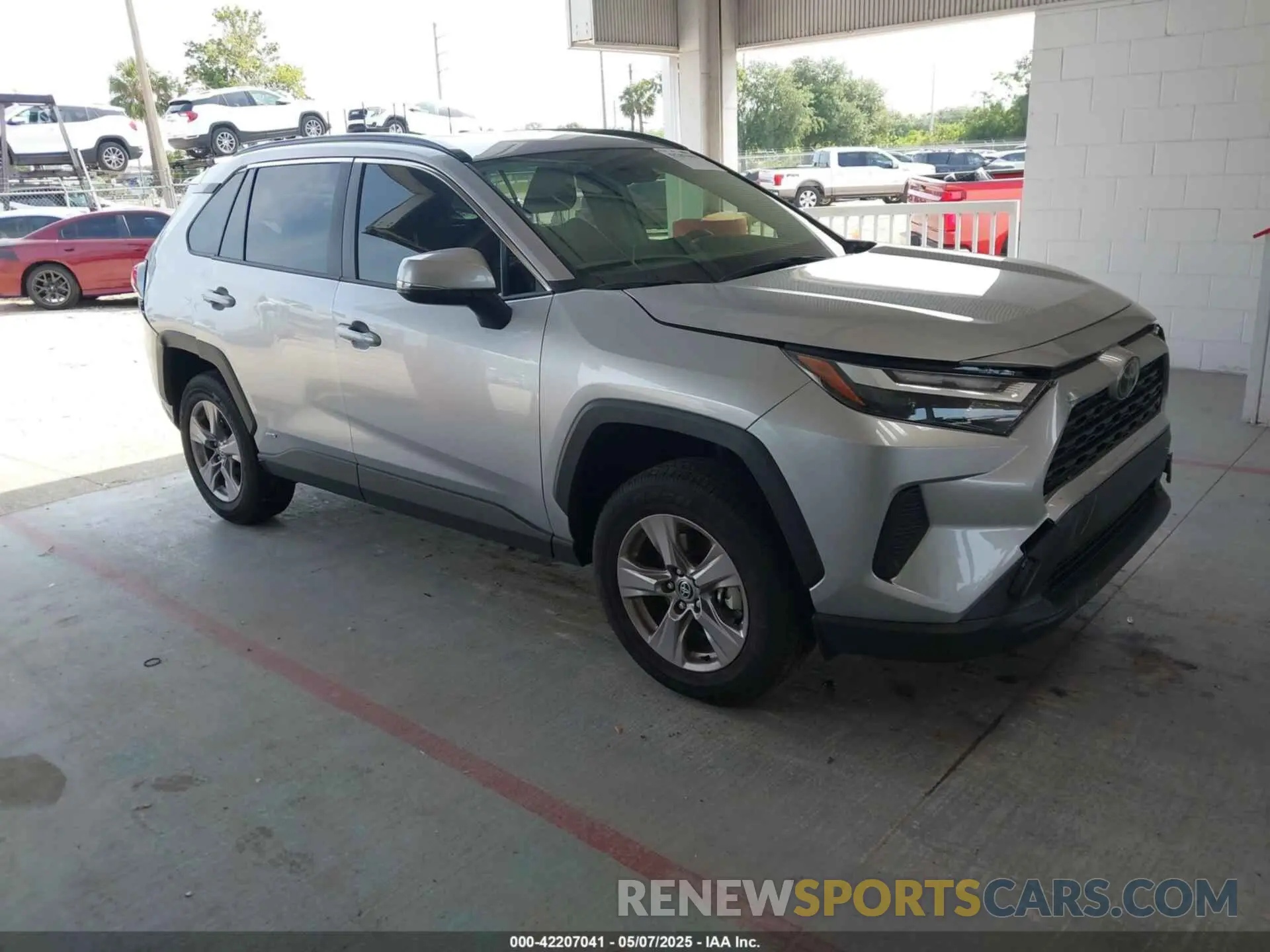 1 Photograph of a damaged car JTMRWRFV5SJ063802 TOYOTA RAV4 HYBRID 2025