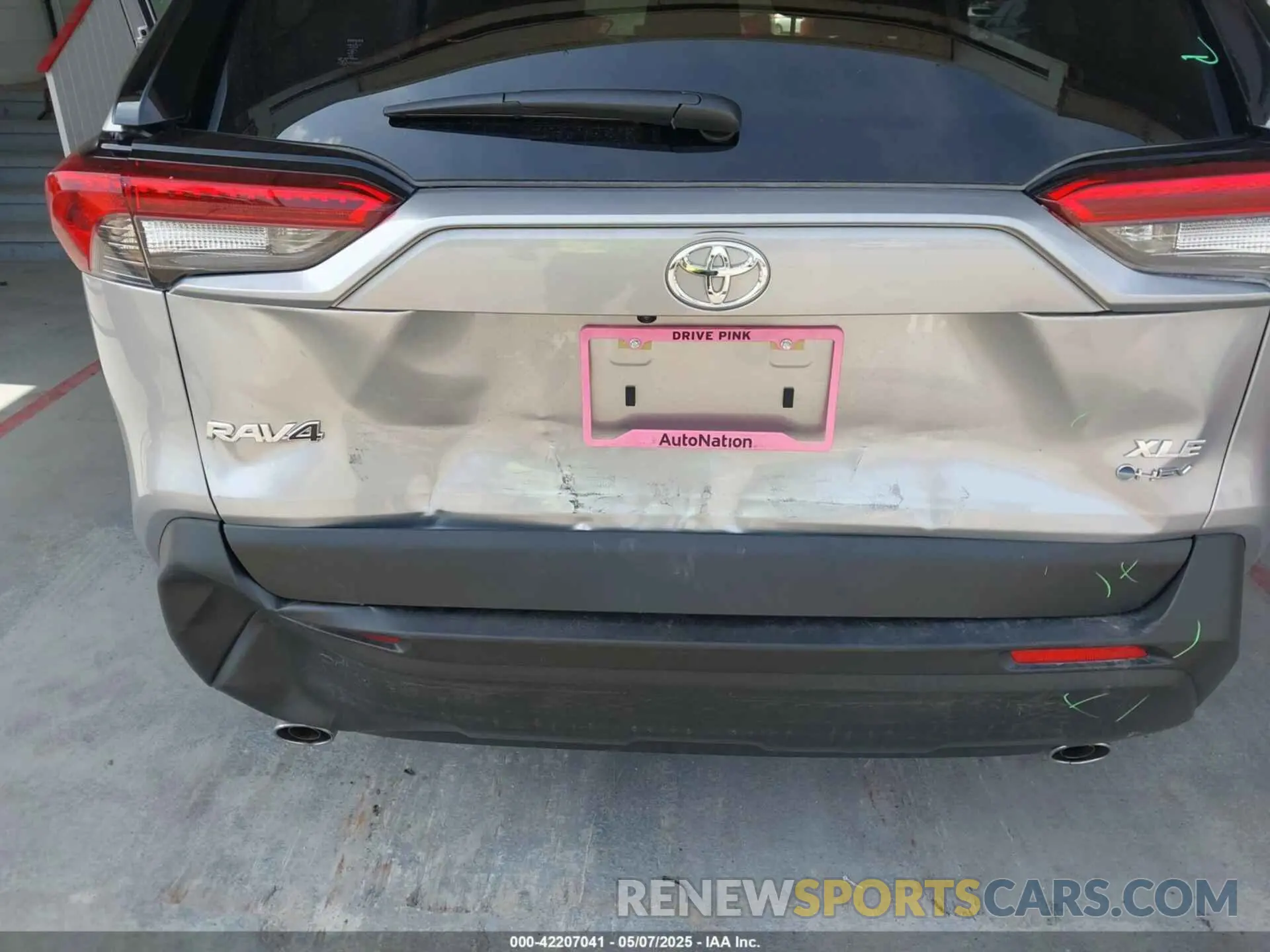 6 Photograph of a damaged car JTMRWRFV5SJ063802 TOYOTA RAV4 HYBRID 2025