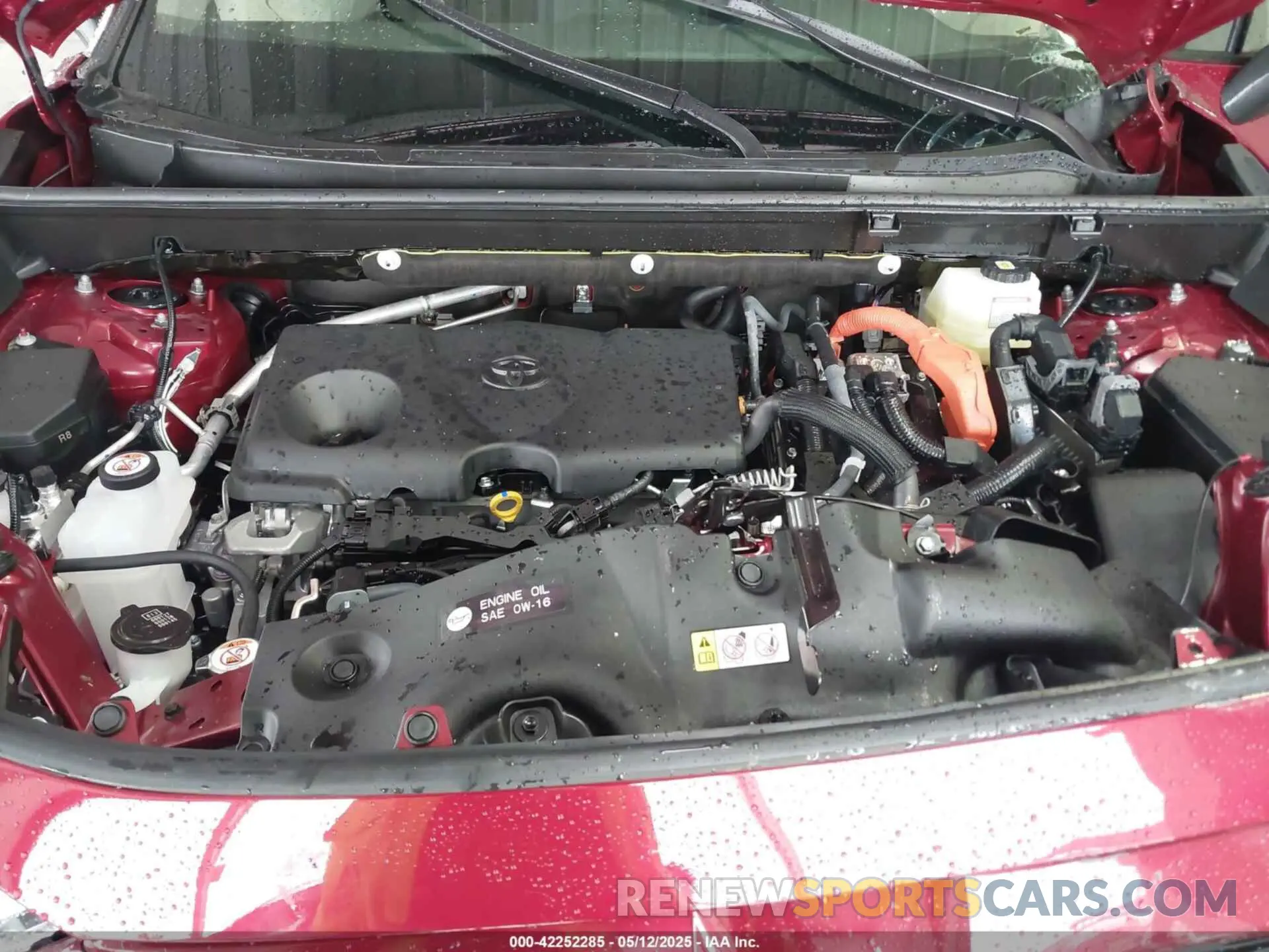 10 Photograph of a damaged car JTMRWRFV8SD301981 TOYOTA RAV4 HYBRID 2025