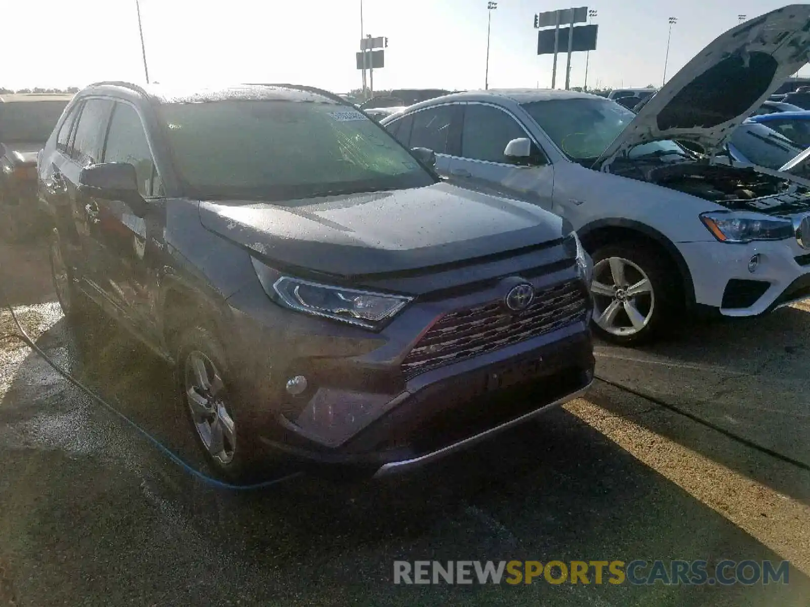 1 Photograph of a damaged car JTMDWRFV4KD505560 TOYOTA RAV4 LIMIT 2019